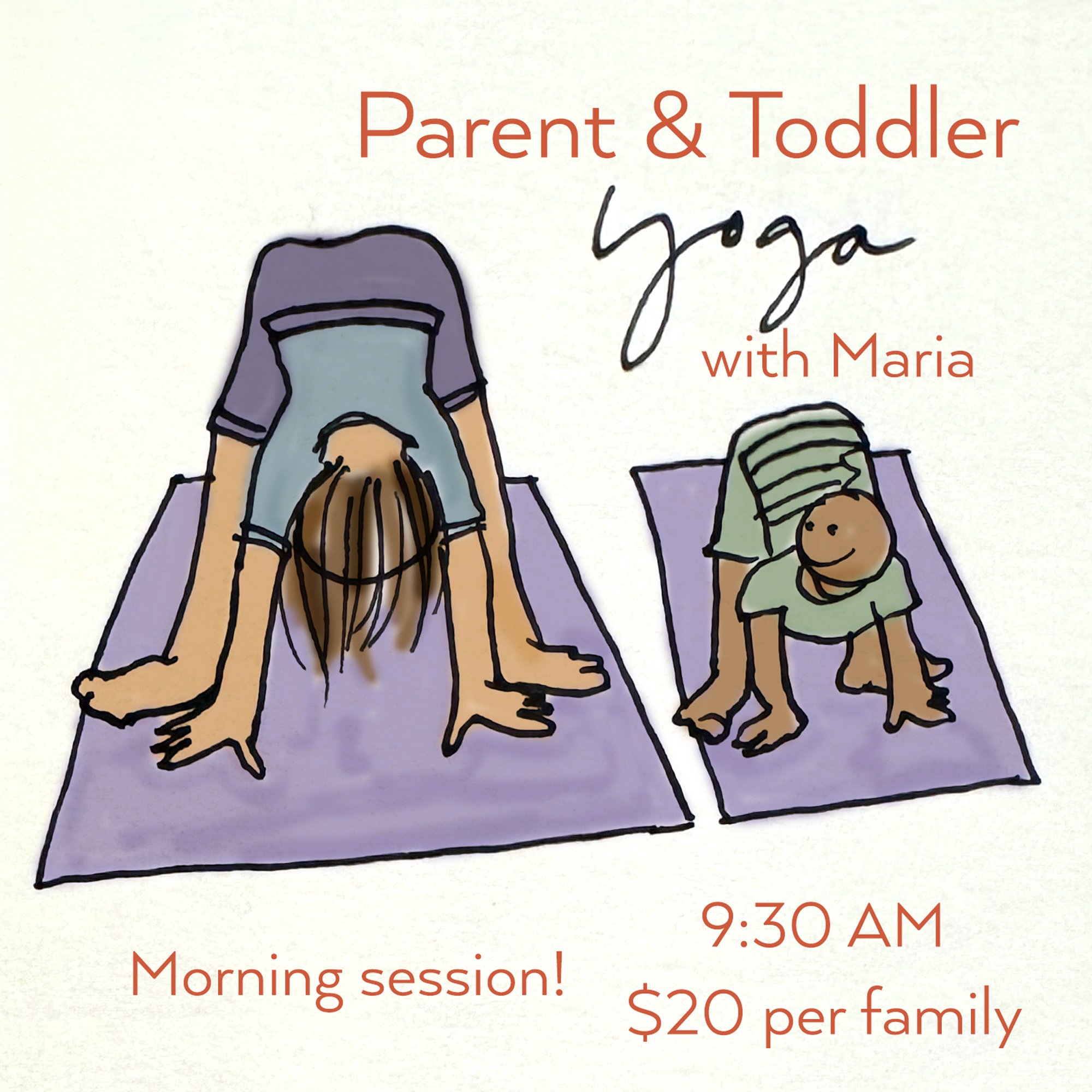 Toddler and Caregiver Yoga with Maria