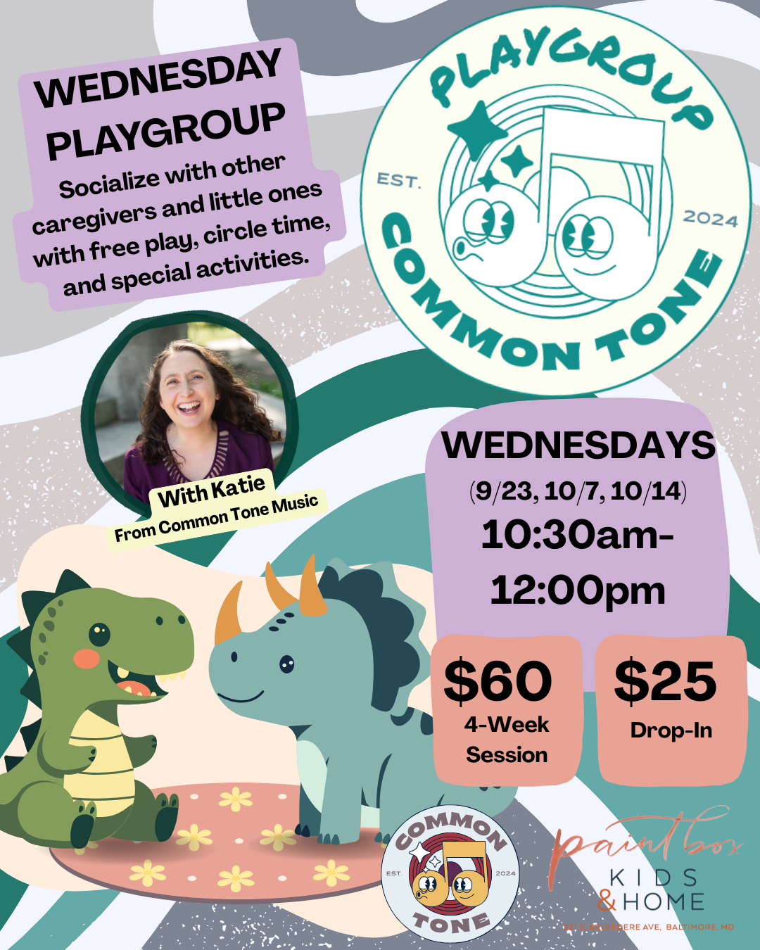 Playgroup with Katie from CommonTone!