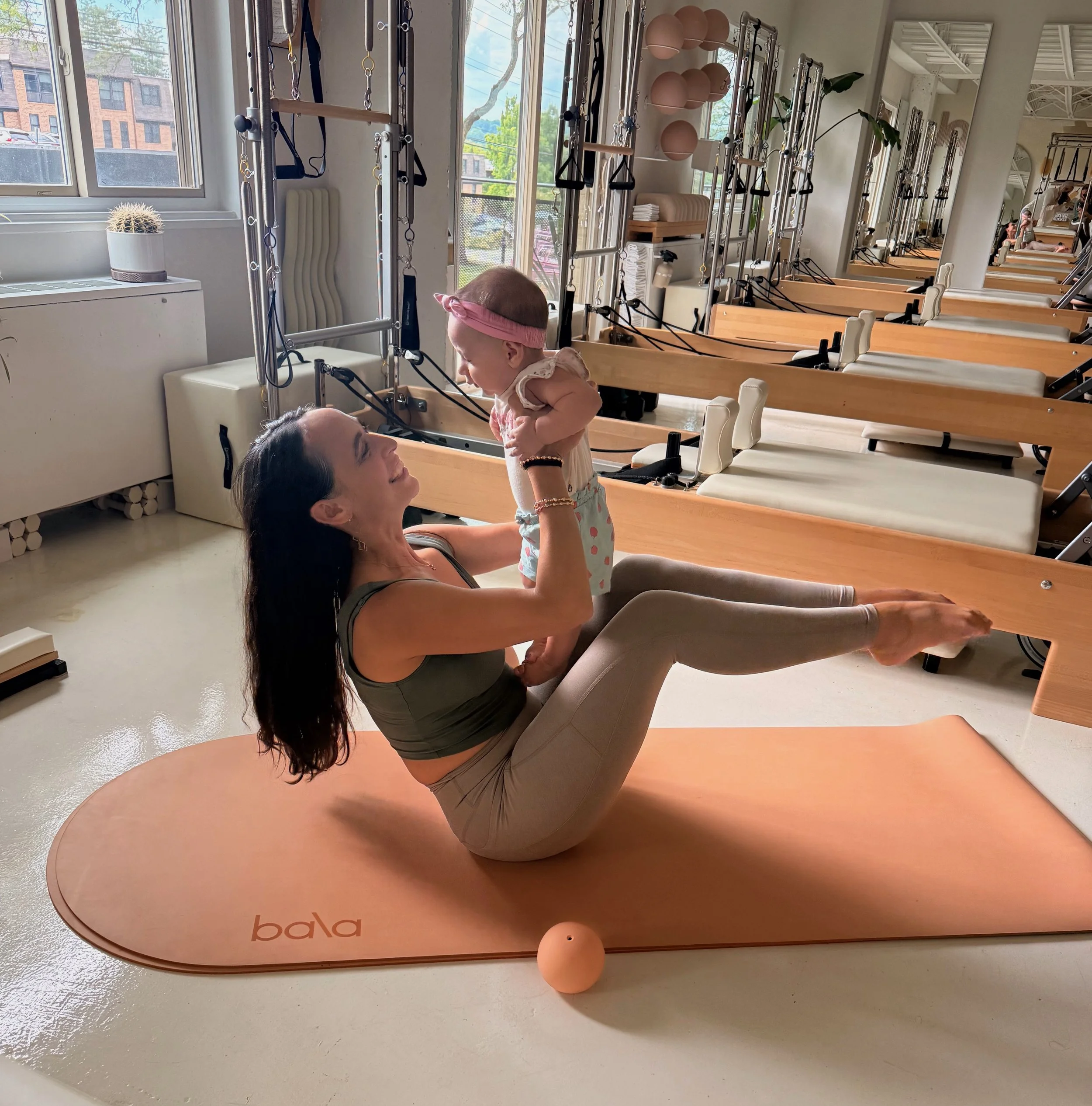 Baby and Me Pilates with cert. instructor Barri
