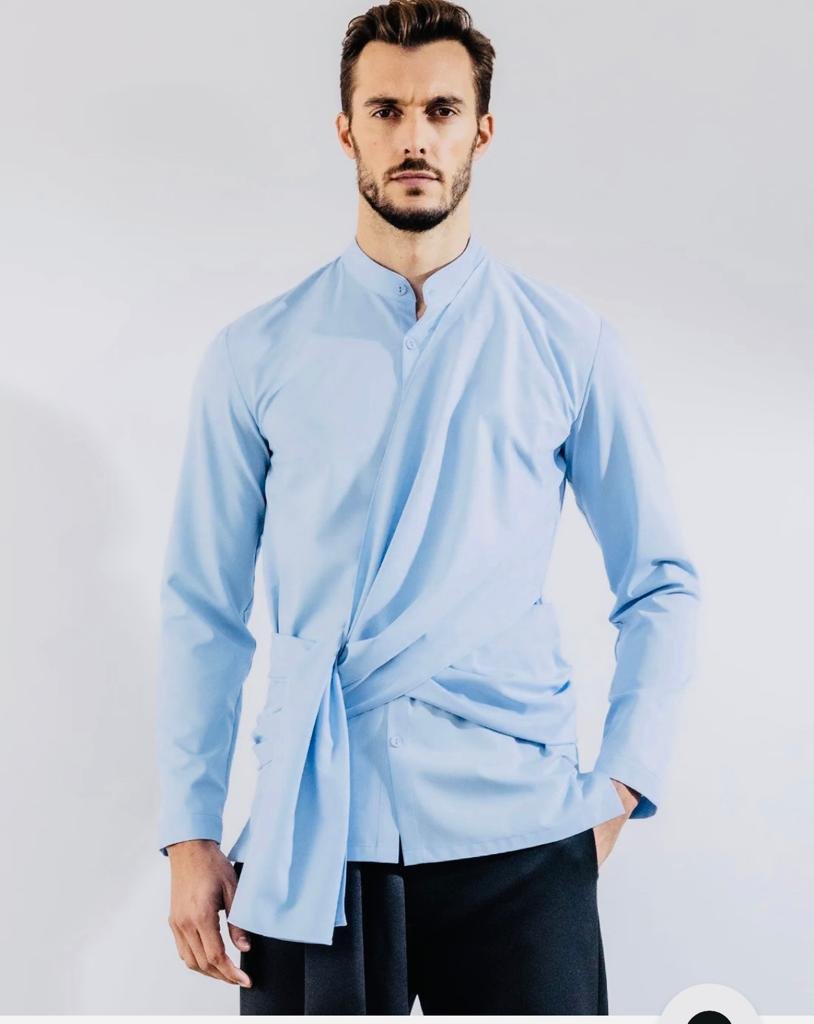 Light blue shirt