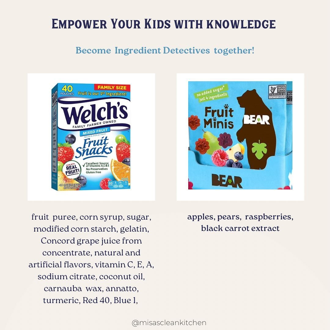 Want your kids to feel empowered with the food they are eating?

Kids are never too young to learn about the food they are eating. 

➡️Start with the difference between a fruit and veggie. Talk about why it is important to eat the rainbow 🌈. Each co