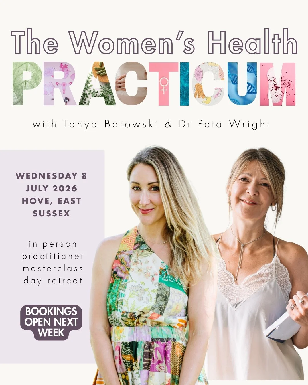 This is a day I genuinely don't believe exists anywhere else for practitioners working in women's health. A masterclass that breaks the clinical loops we're all stuck in. That cuts through reductive narratives and expensive testing panels that add li