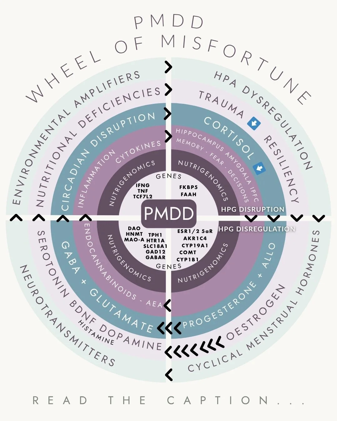 When women finally receive a PMDD diagnosis, they deserve so much more than "it's just your hormones."

They deserve a practitioner who understands that hormones are simply one part of a cyclical collision &mdash; an intricate interplay bet