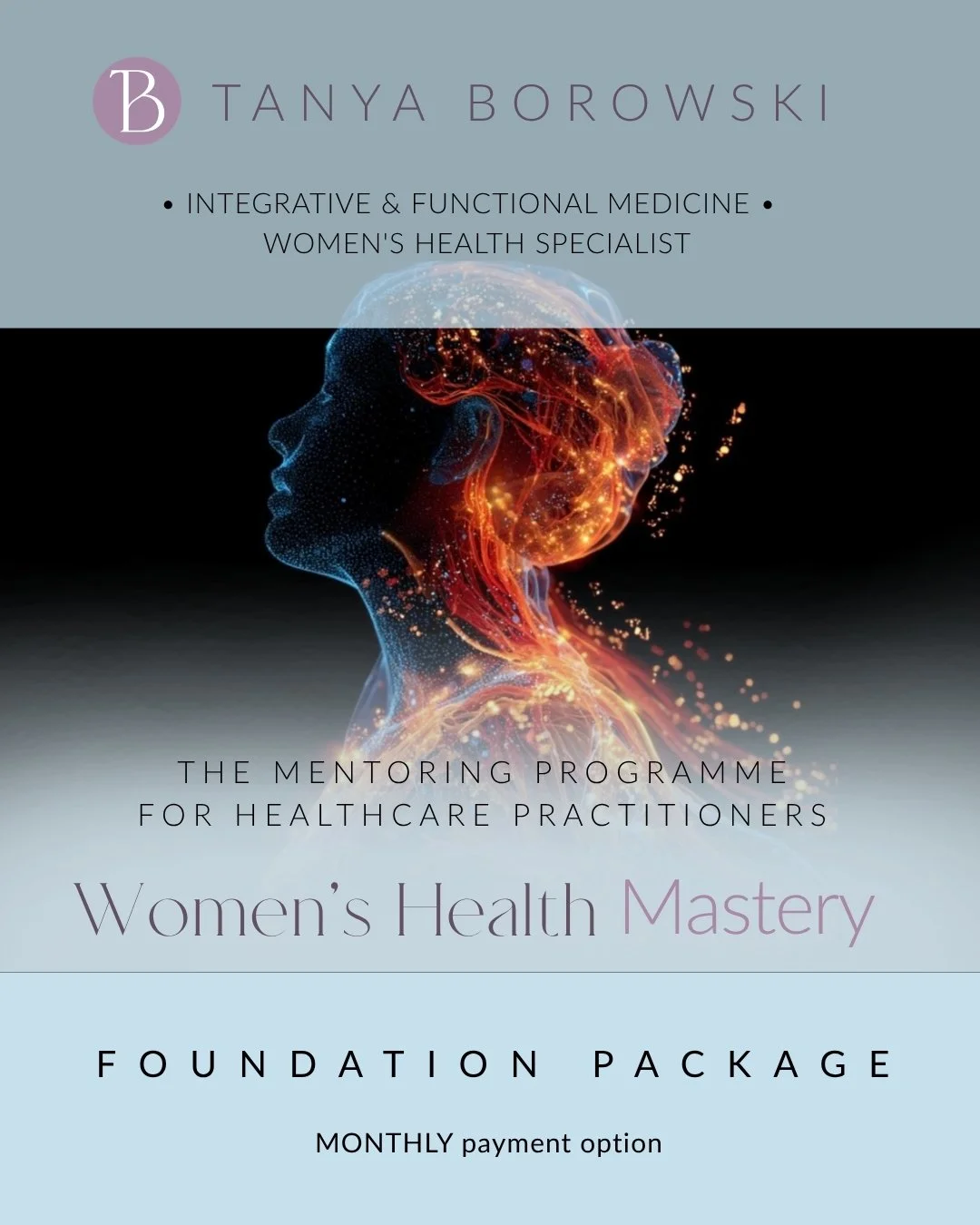 Women's Health Mastery FOUNDATION - monthly payment