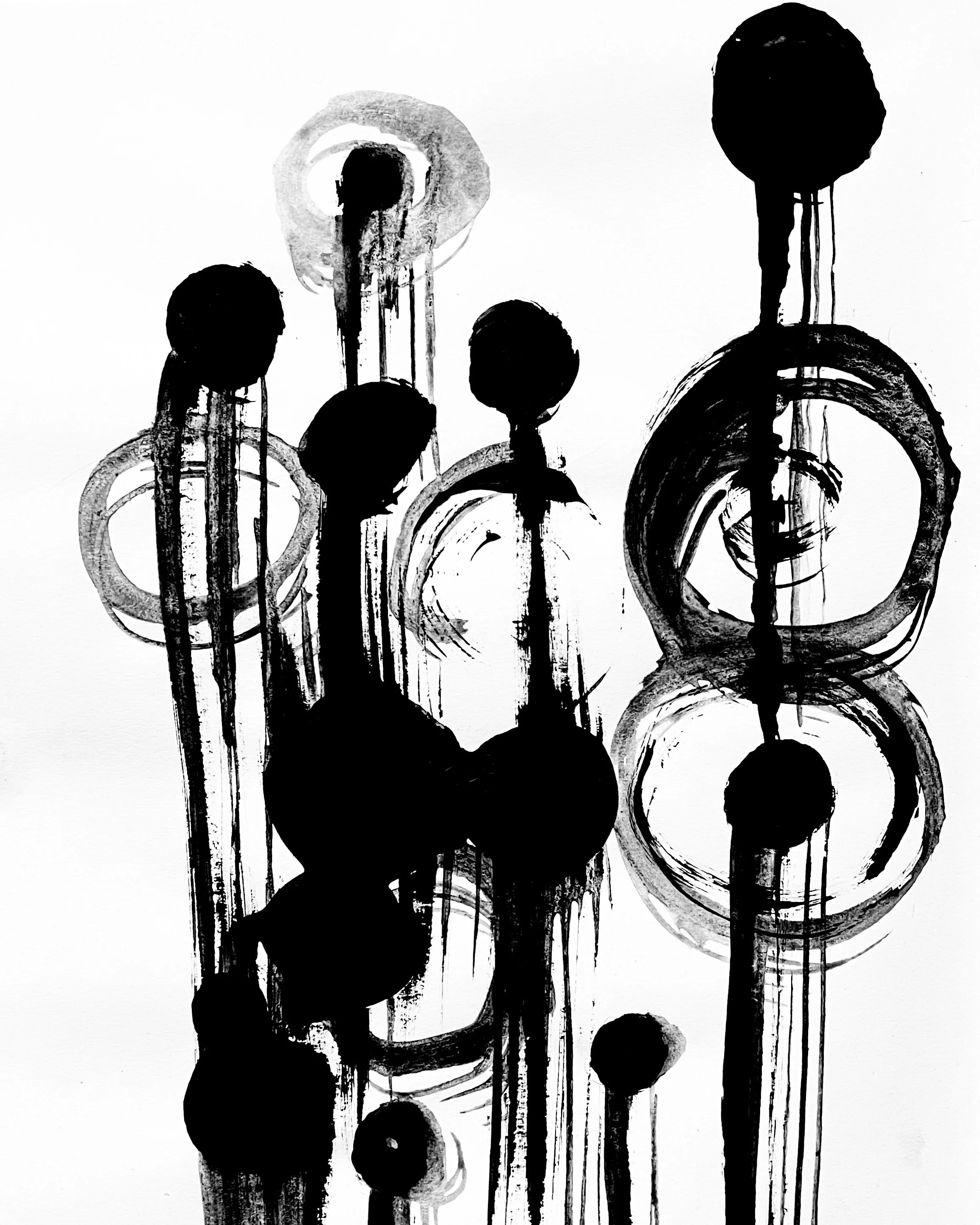 Humanity Strokes - Insemination by Daniel C B
Size A2 : 29.7 cm42 cm 11.69 in16.54 in Medium : Acrylic Ink and Paint on professional-grade art paper