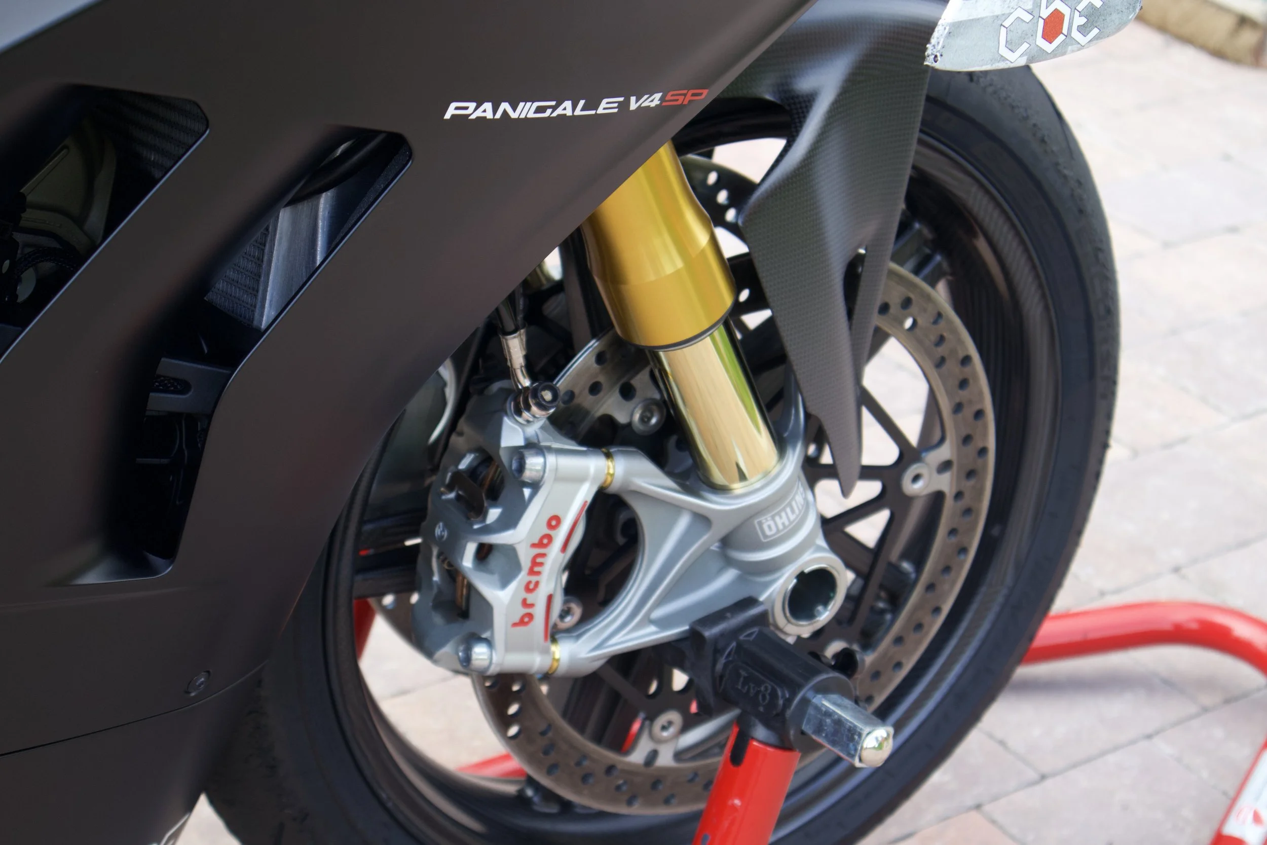 Deep Clean &amp; Chemical Decontamination – Ducati Panigale V4SP