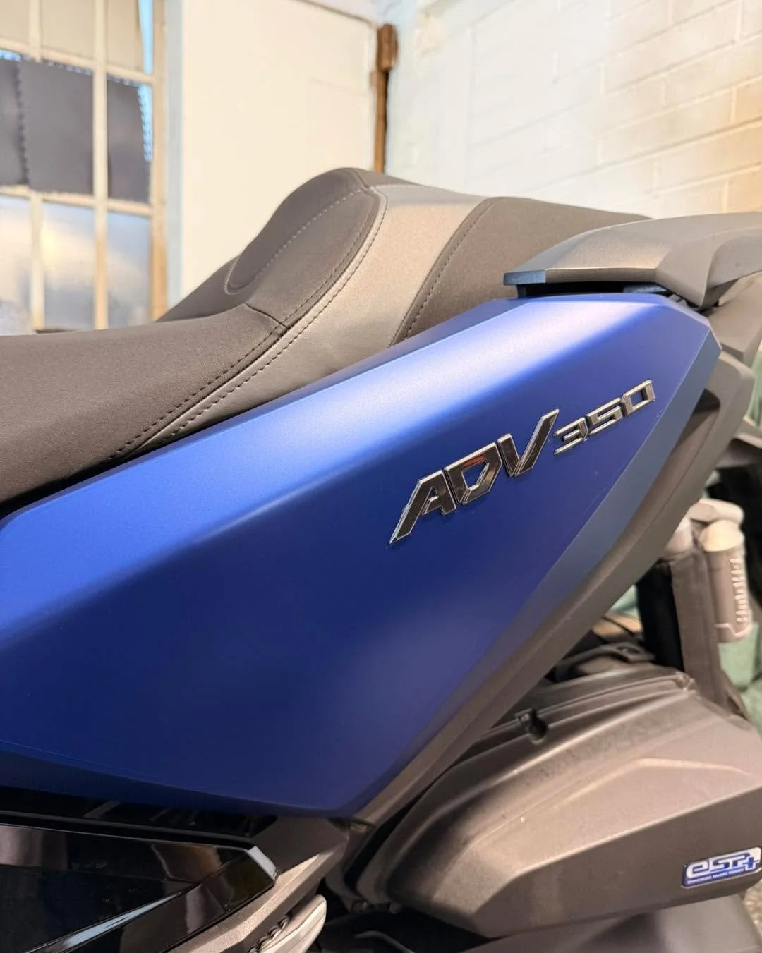 🛡️ Shield // Custom Bike Matte PPF. The owner of this Honda ADV350 loved the factory matte blue paint but wasn&rsquo;t sure how best to protect it. Repairing matte finishes is difficult &ndash; one scratch can&rsquo;t just be polished away.

I insta