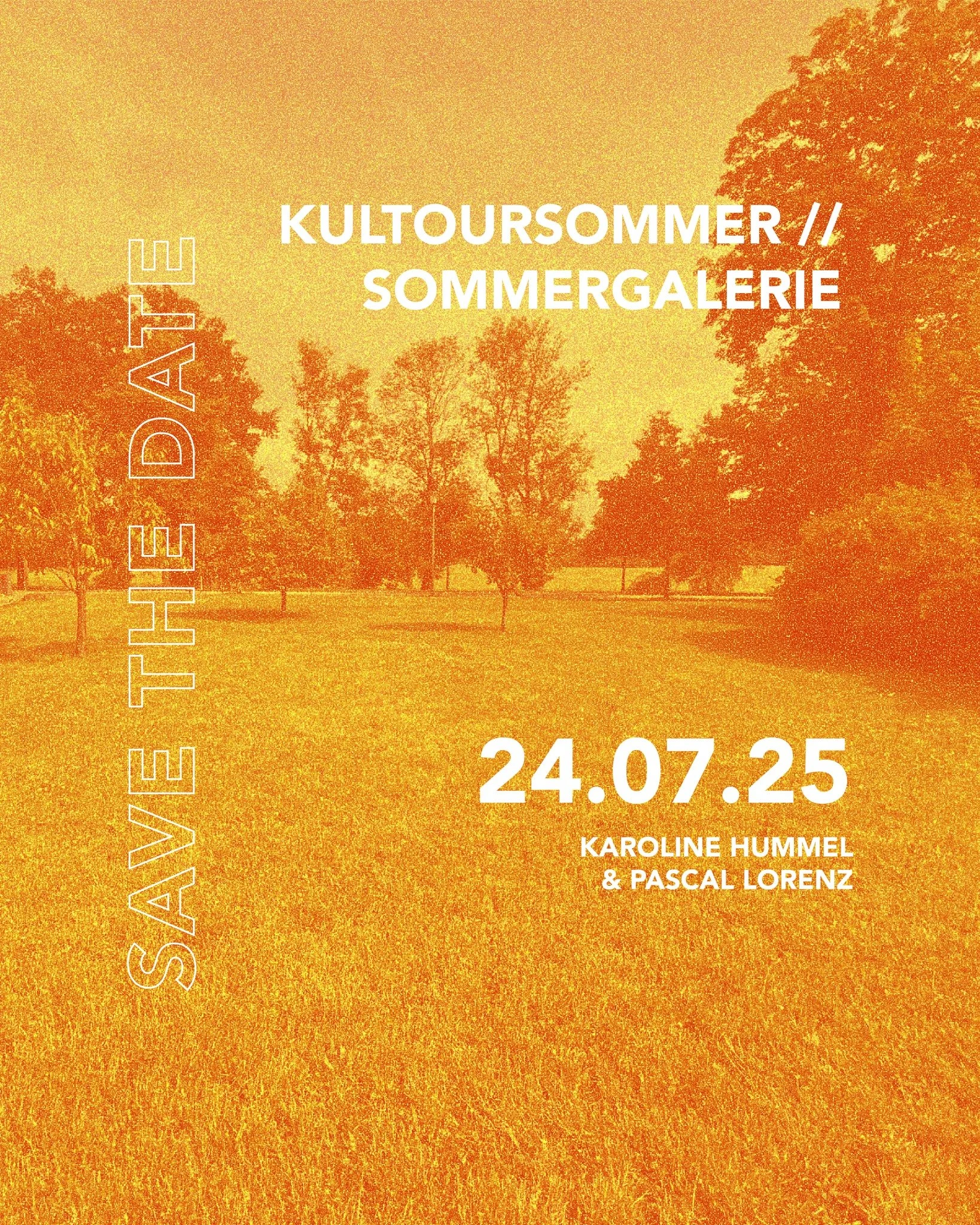 KULTOURSOMMER x WERKRAUM x SOMMERGALERIE
Extra aus Darmstadt reisen morgen für euch an: Karoline Hummel und Pascal Lorenz. Sie zeigen euch was mensch künstlerisch zu Papier bringen kann, in Form von spannenden Illustrationen, Aquarellen &am