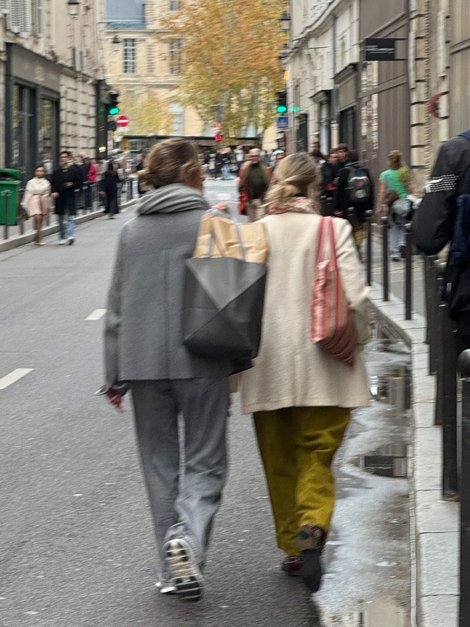 Wish I had managed a front photo, but color of these pants was perfection!