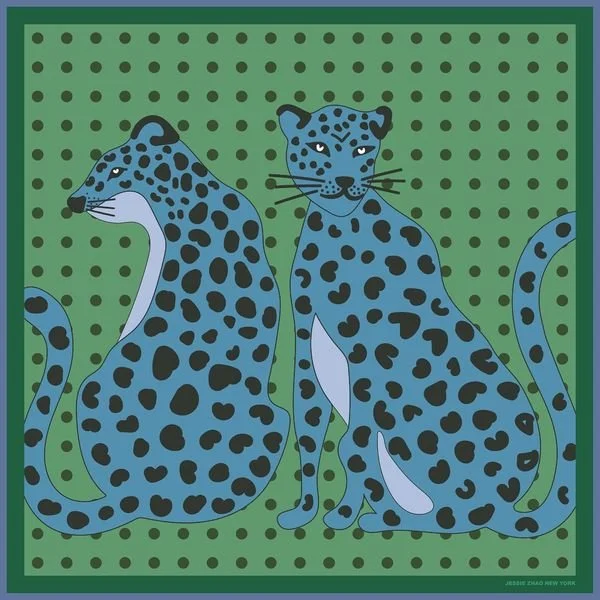 Vibrantly cool scarf from an NYC independent designer - wear her with pride! 