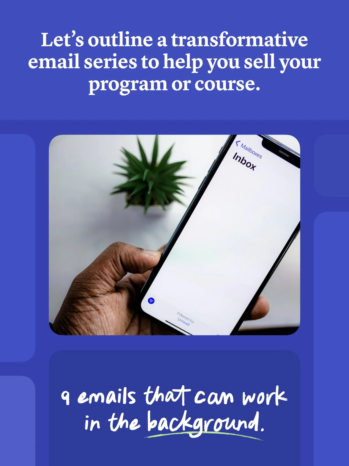 Let’s Outline a 9-Part Transformative Sales Email Series or Private Podcast to Help You Sell Your Program