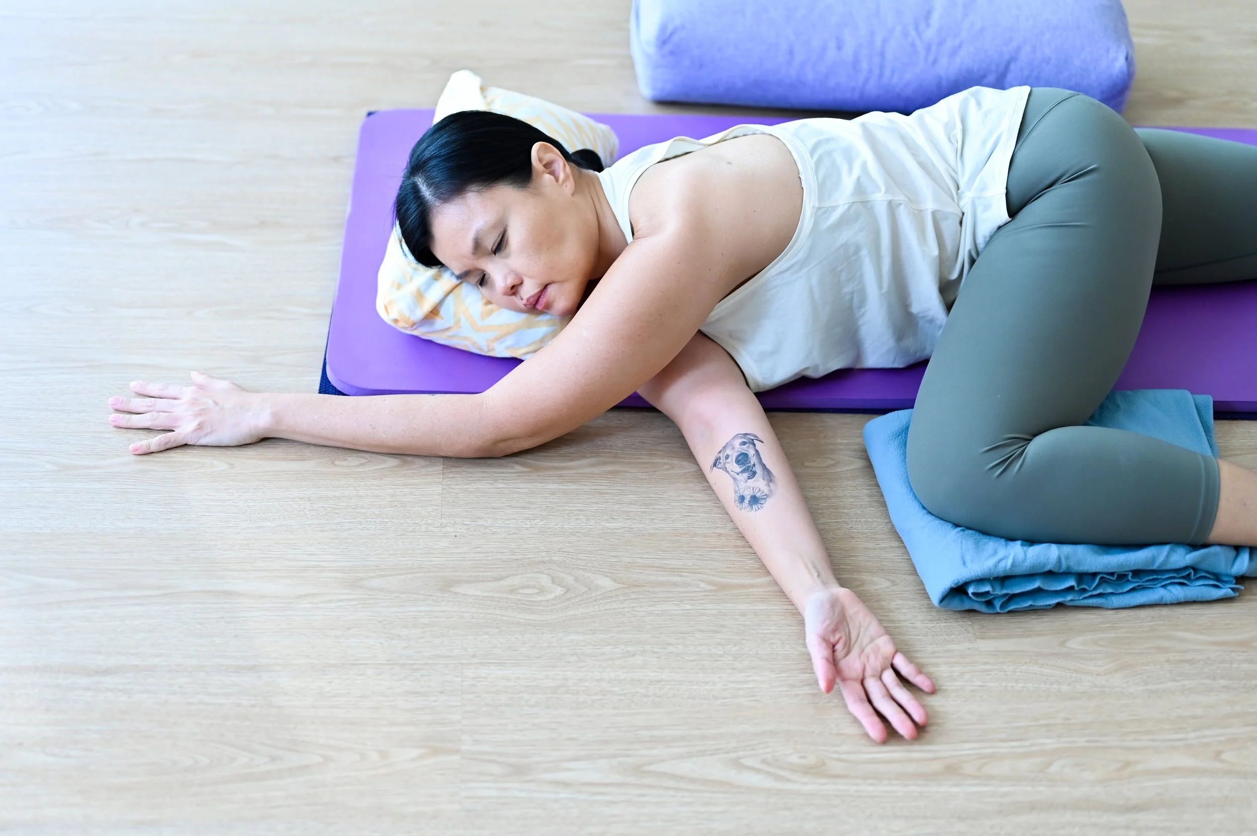 Release &amp; Renew — A Start of Spring Ritual: Yin Yoga, Handpan Meridian Healing 