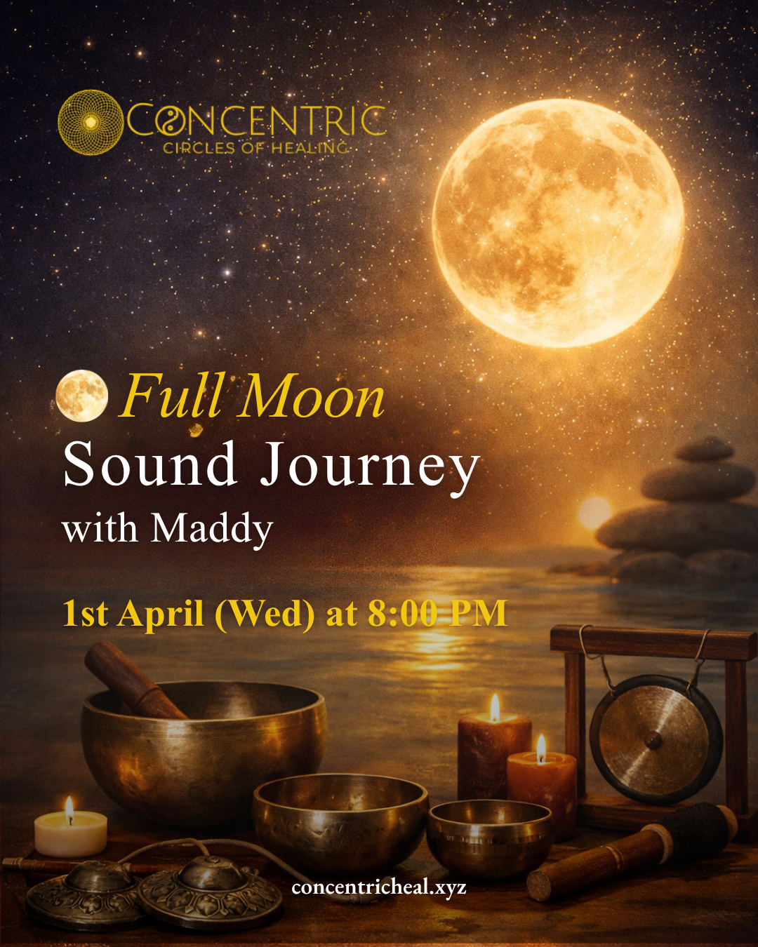 Full Moon Sound Journey with Maddy