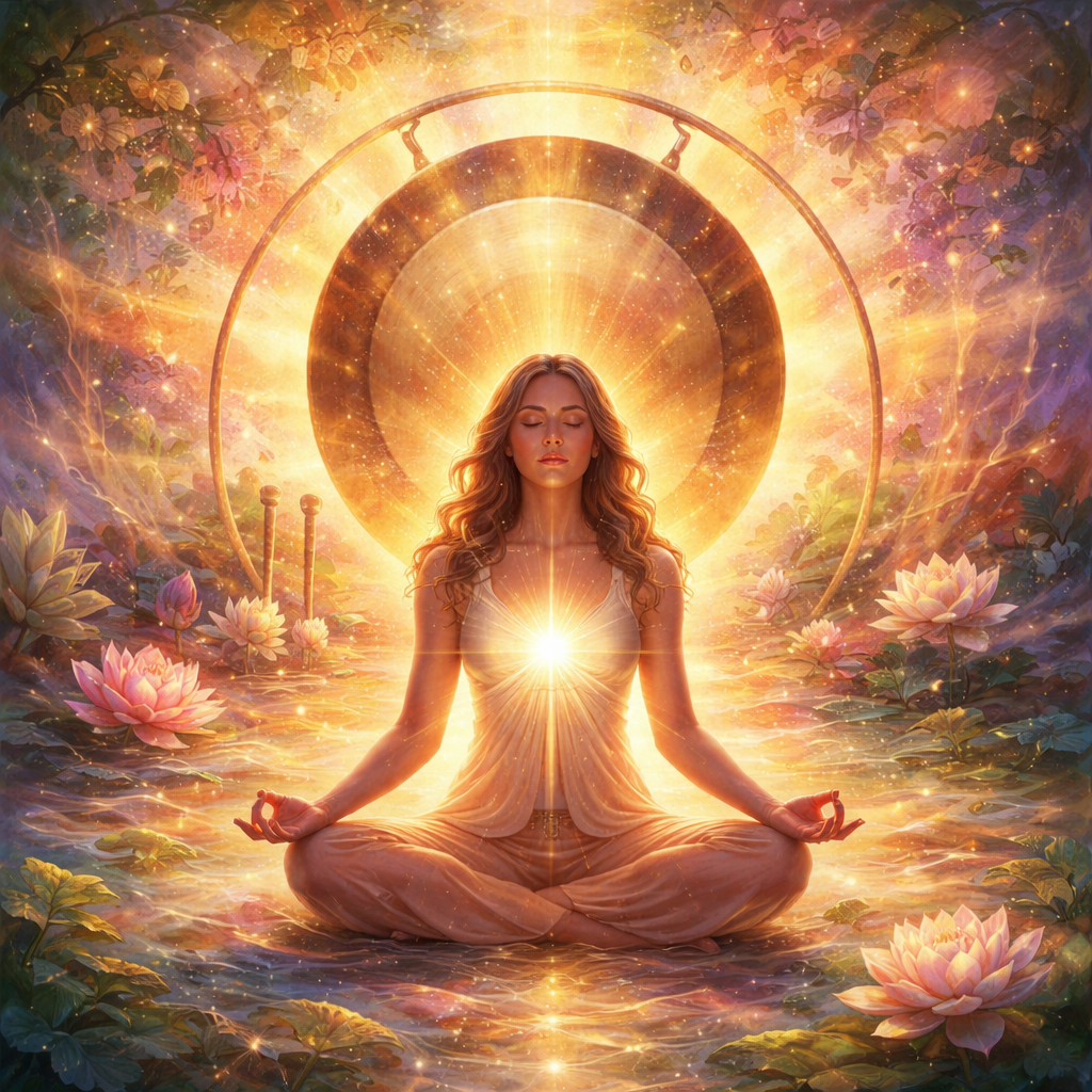 Awakening Radiance From Within - May Yoga &amp; Gong Bath with Dawn