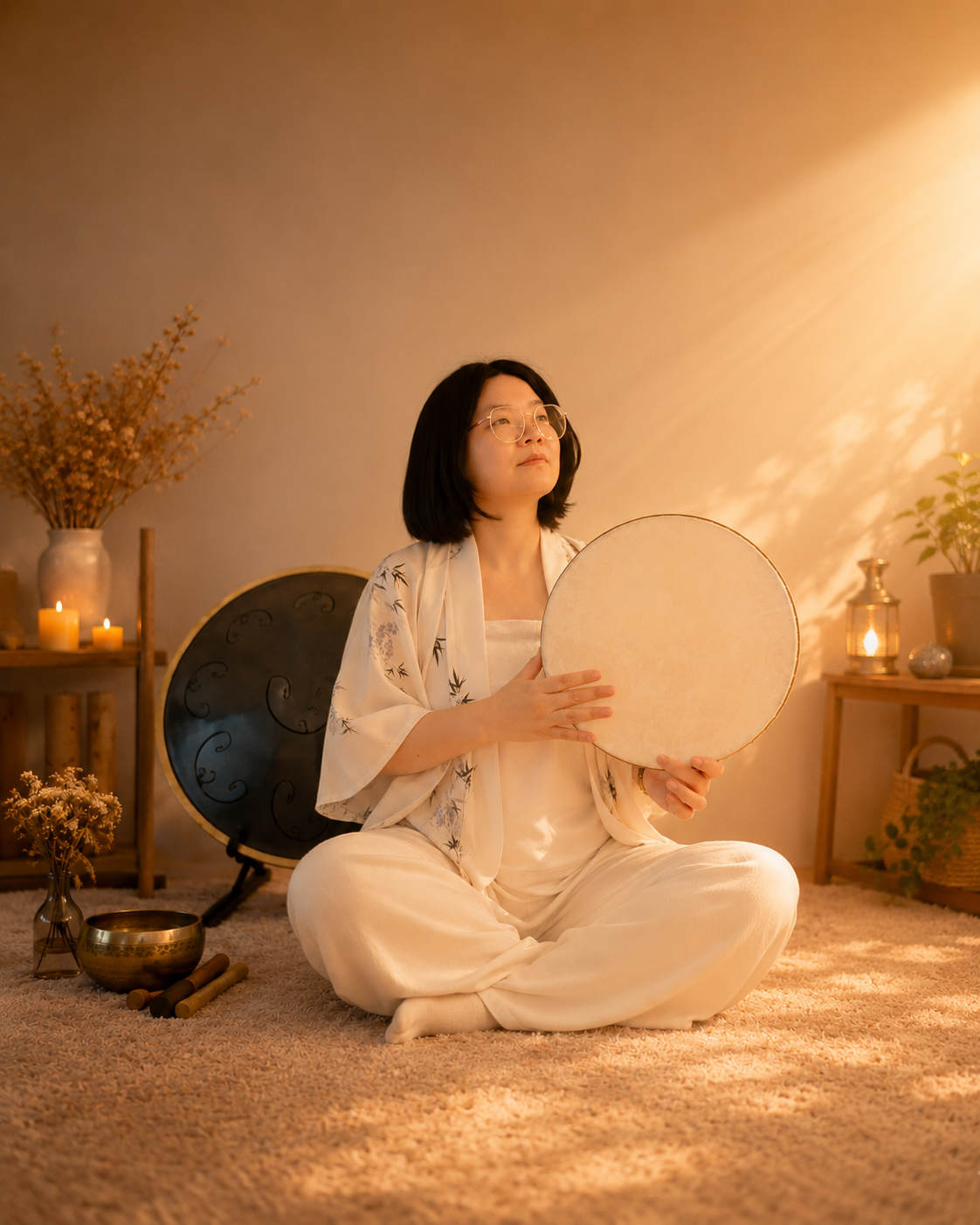 Pulse into Stillness: Meditative Drumming Workshop