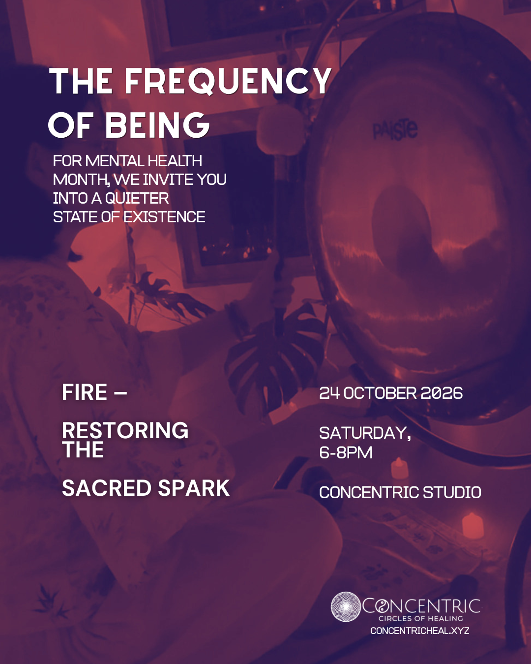 The Frequency of Being: Weekend 4: FIRE – Restoring the Sacred Spark