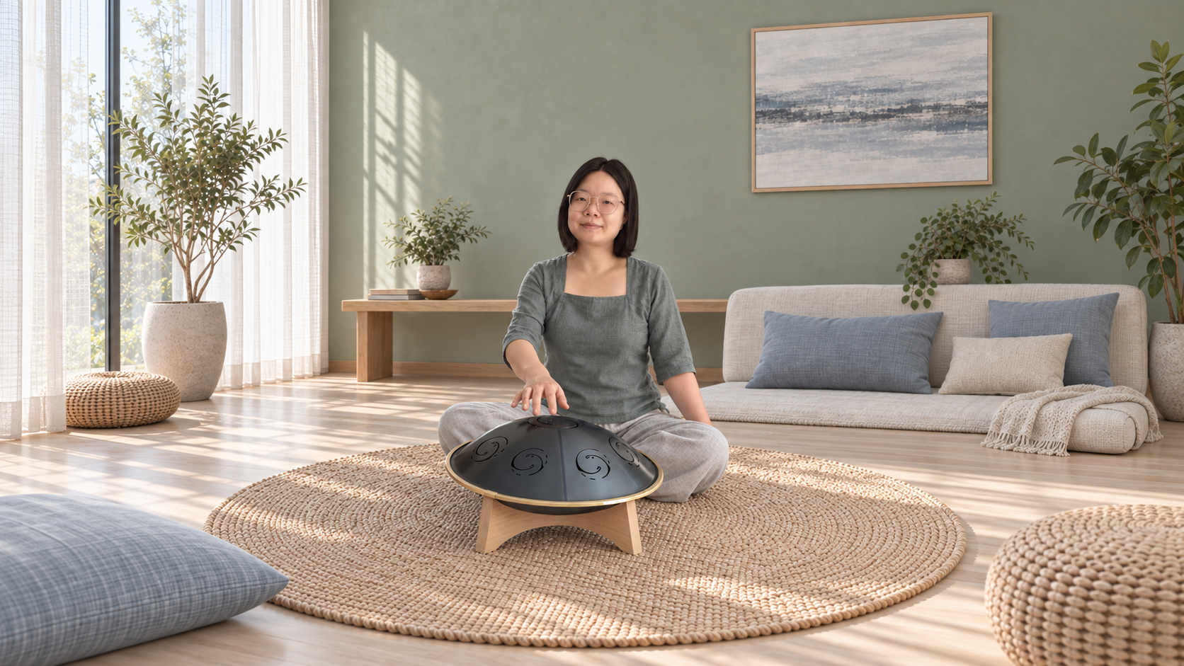 Flow into Stillness: Meditative Playing for Steel Tongue Drum 