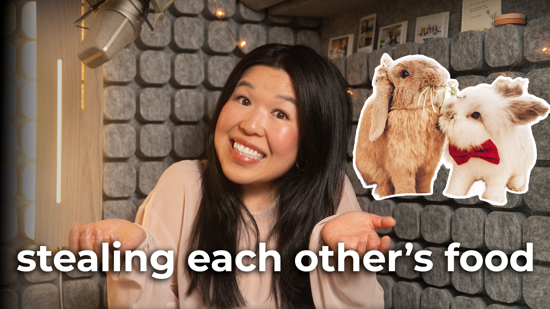 Bunny Nibbles: Stealing Each Other’s Food