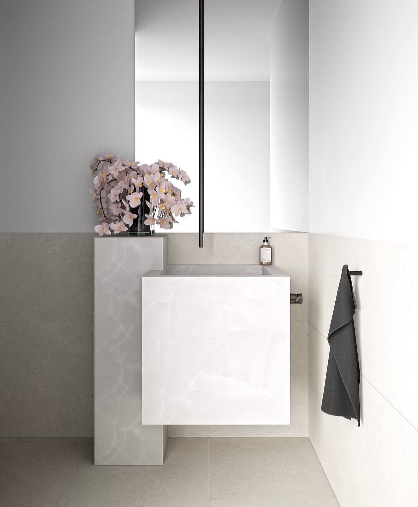 [ Hampton Ltd.
.
.
Develop @spyregroup 
Design @studio_brentlee 
Basin @aldini__ 
📸 @enceladus.studio 
.
. 
#onyx #home #homedecor #basin #skirting #pedestal #powder #powderroom #bathroom #tub #vanity #lighting #sunroof #interiordesign #interior #ba