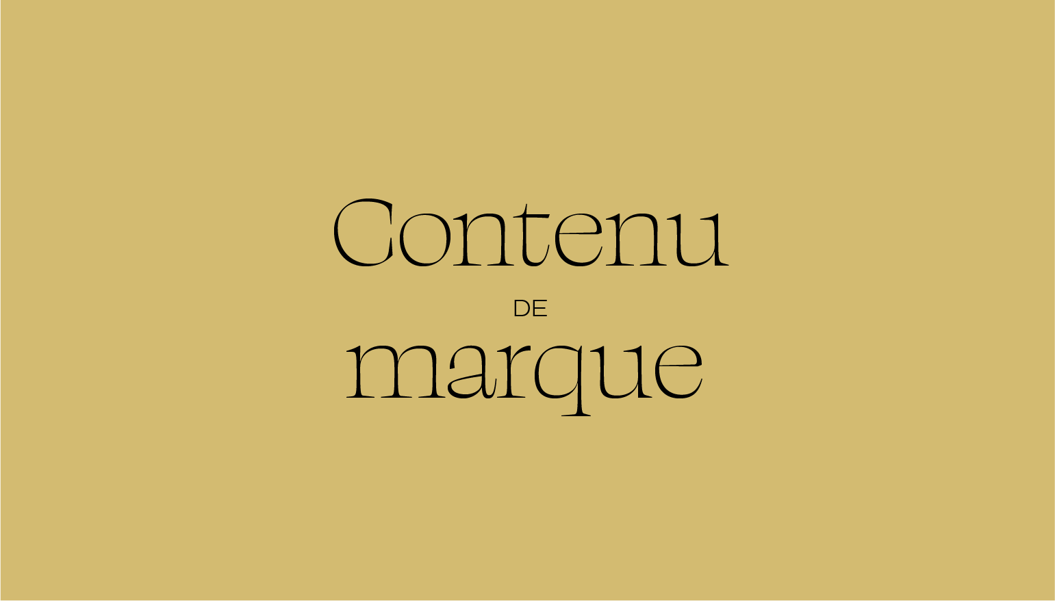 Contenu de marque : définition, exemples et méthode