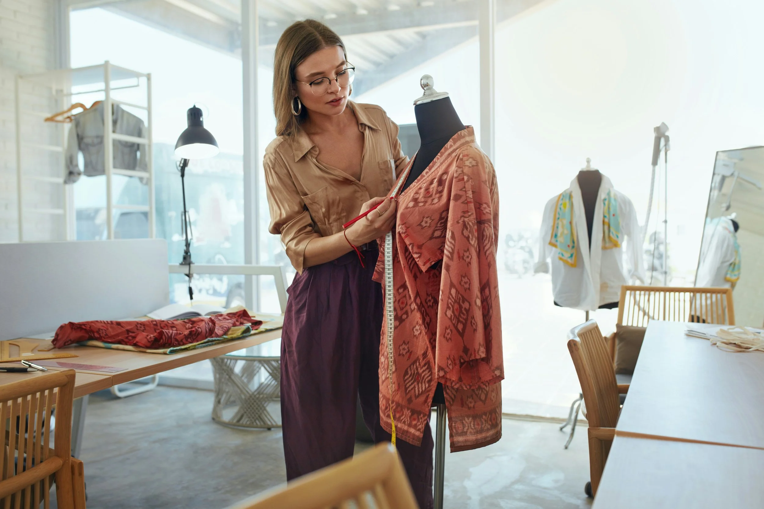 Image de marque pour une boutique de créateur de slow fashion
