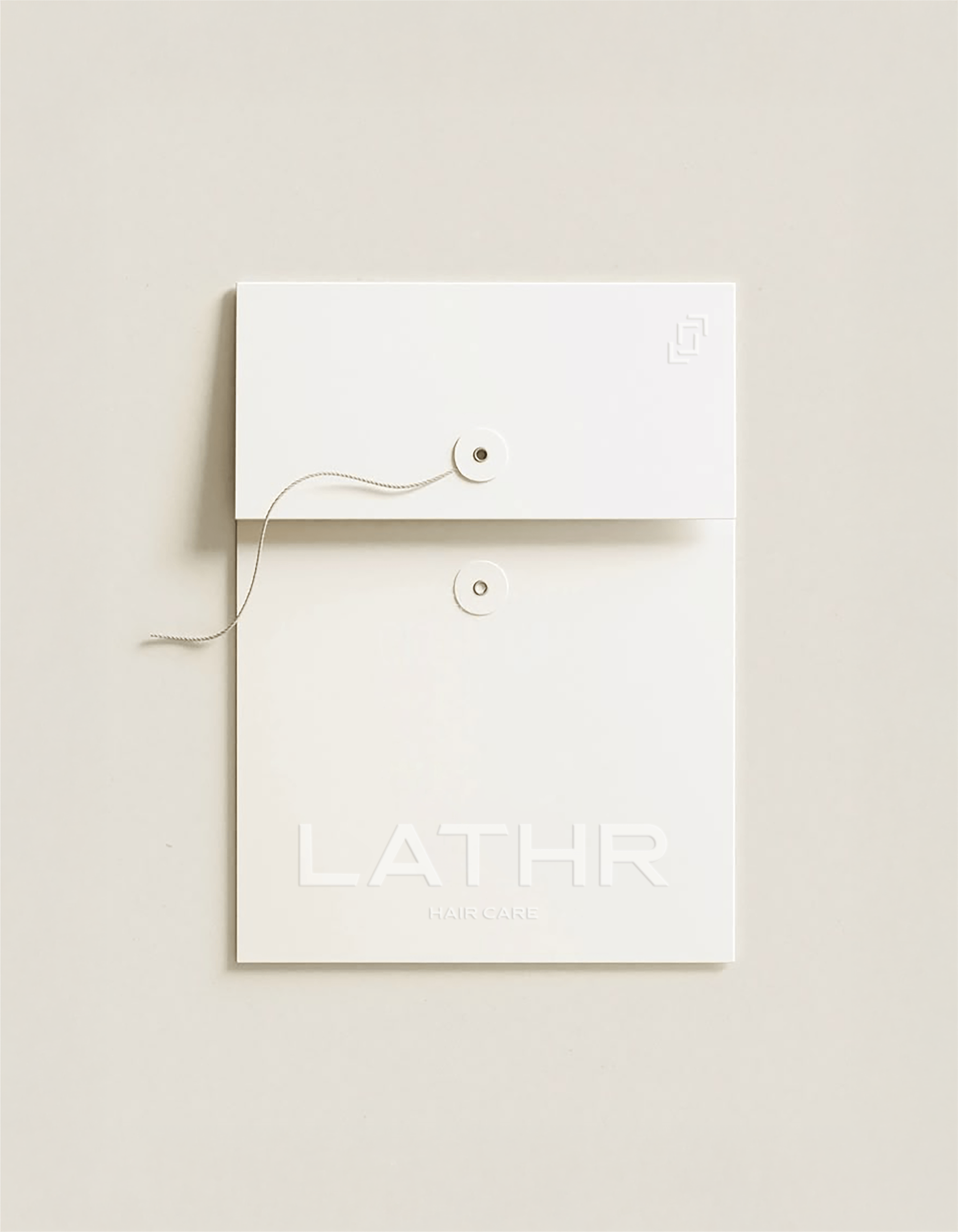 Logos et supports prints pour marque de soins pour cheveux