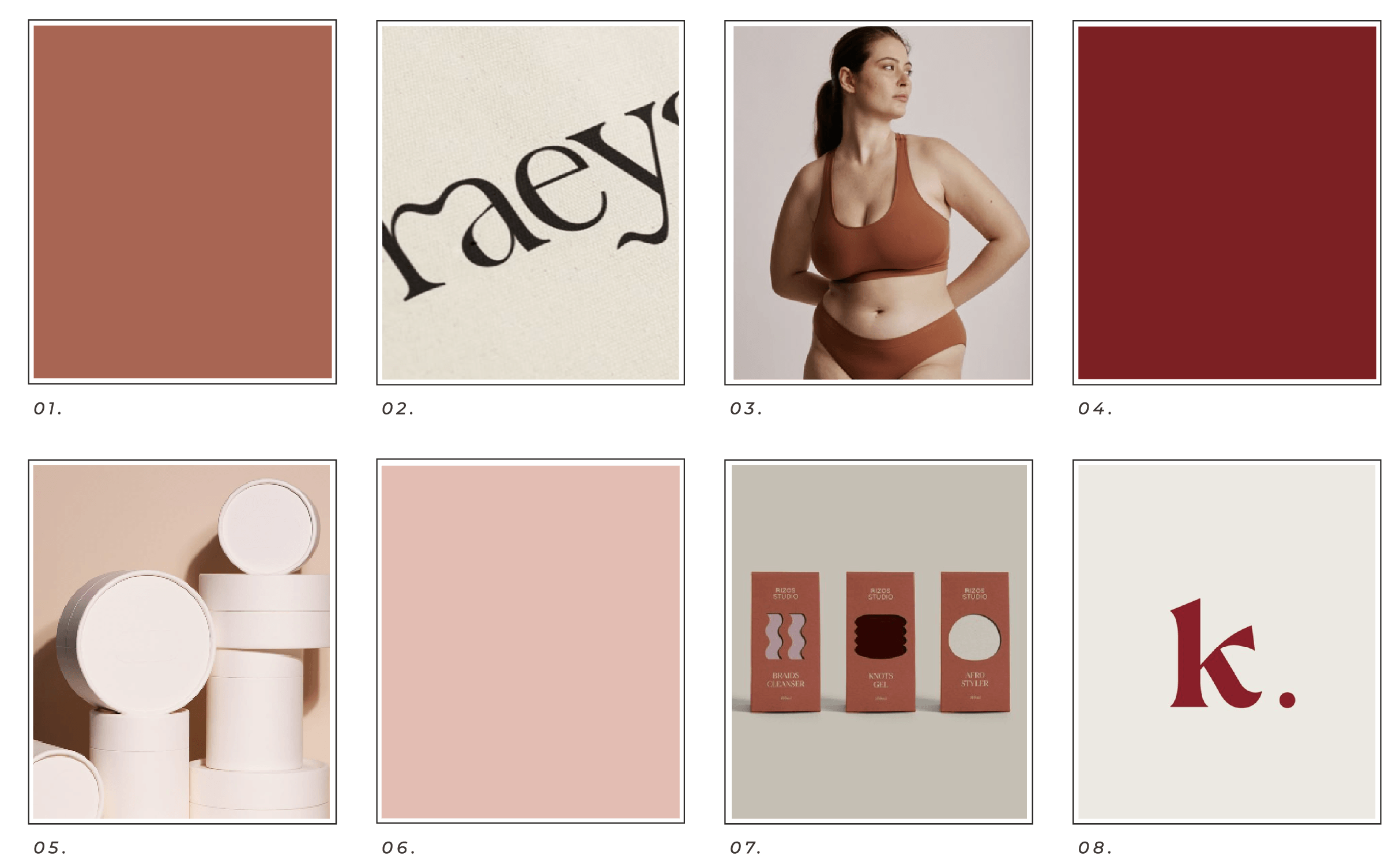 Moodboard Gilsa Paris lingerie parisienne