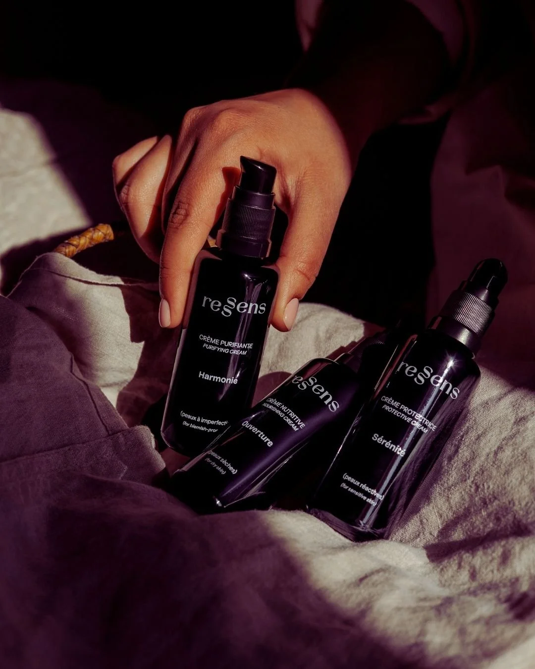 Design de packaging pour marque de cosmétiques premium