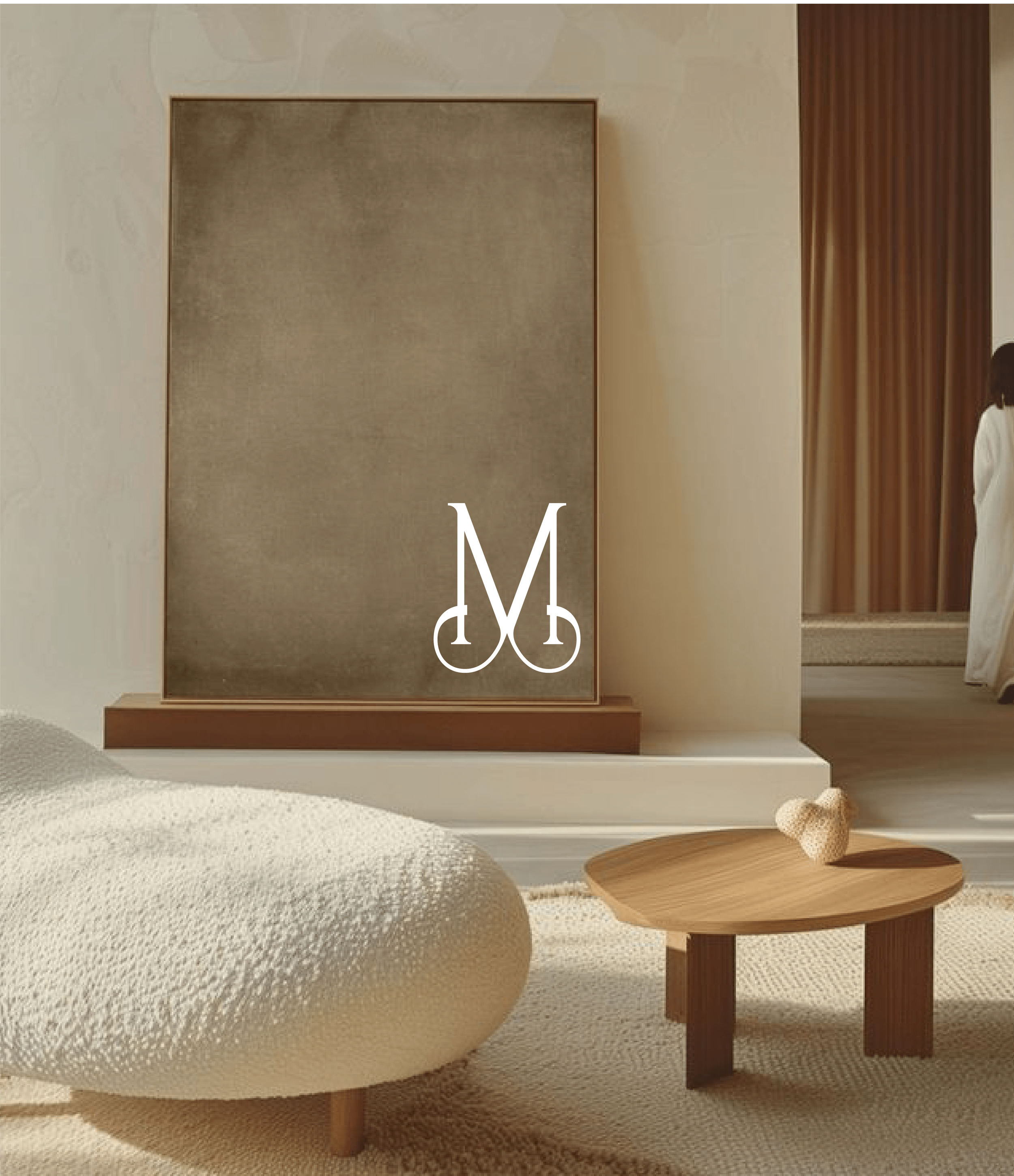 design de l'identité visuelle complète, de la stratégie de marque et du site internet d'une entreprise française de renommée dans le secteur de la maison et de la décoration