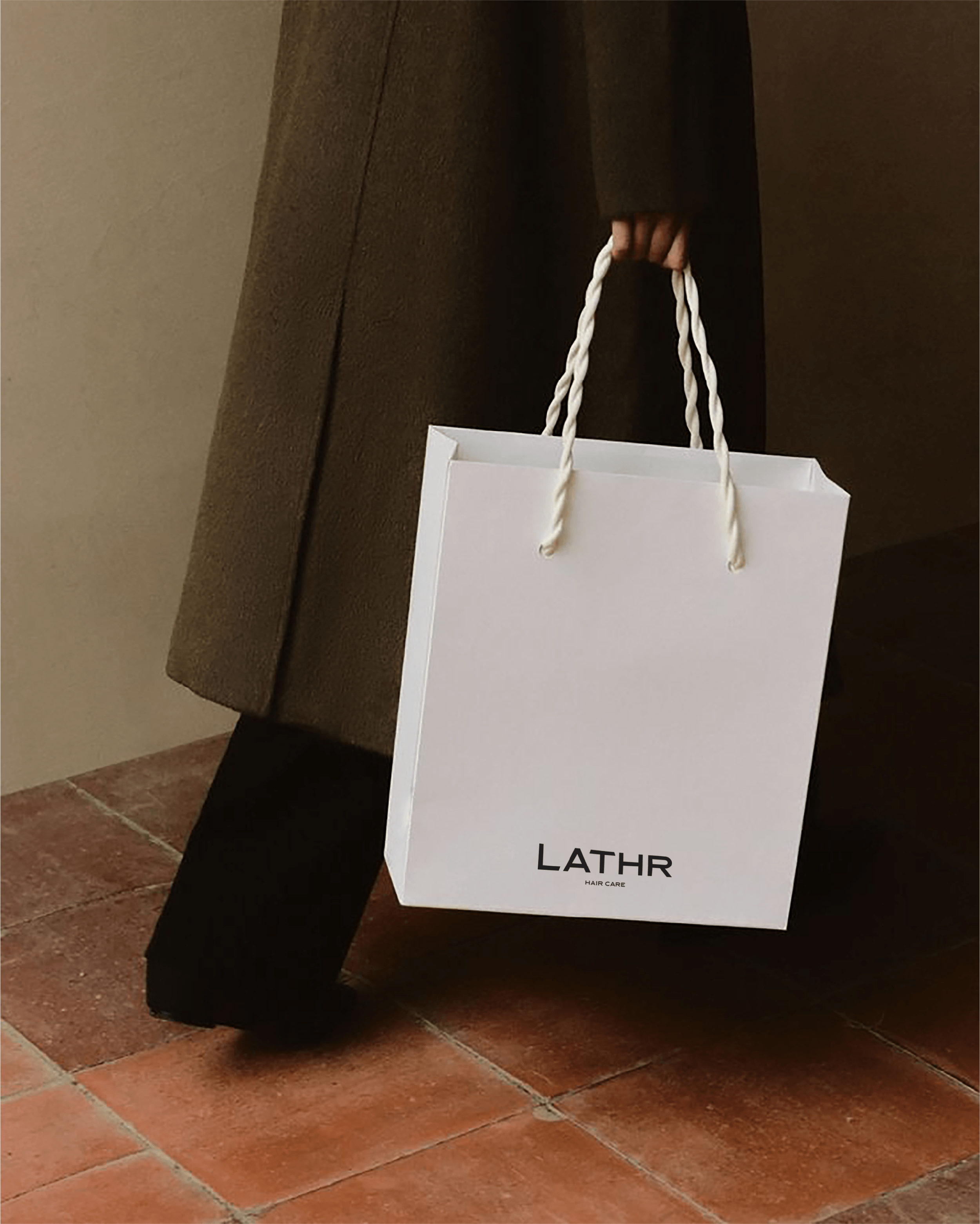 Marque de soins pour cheveux packaging et identité