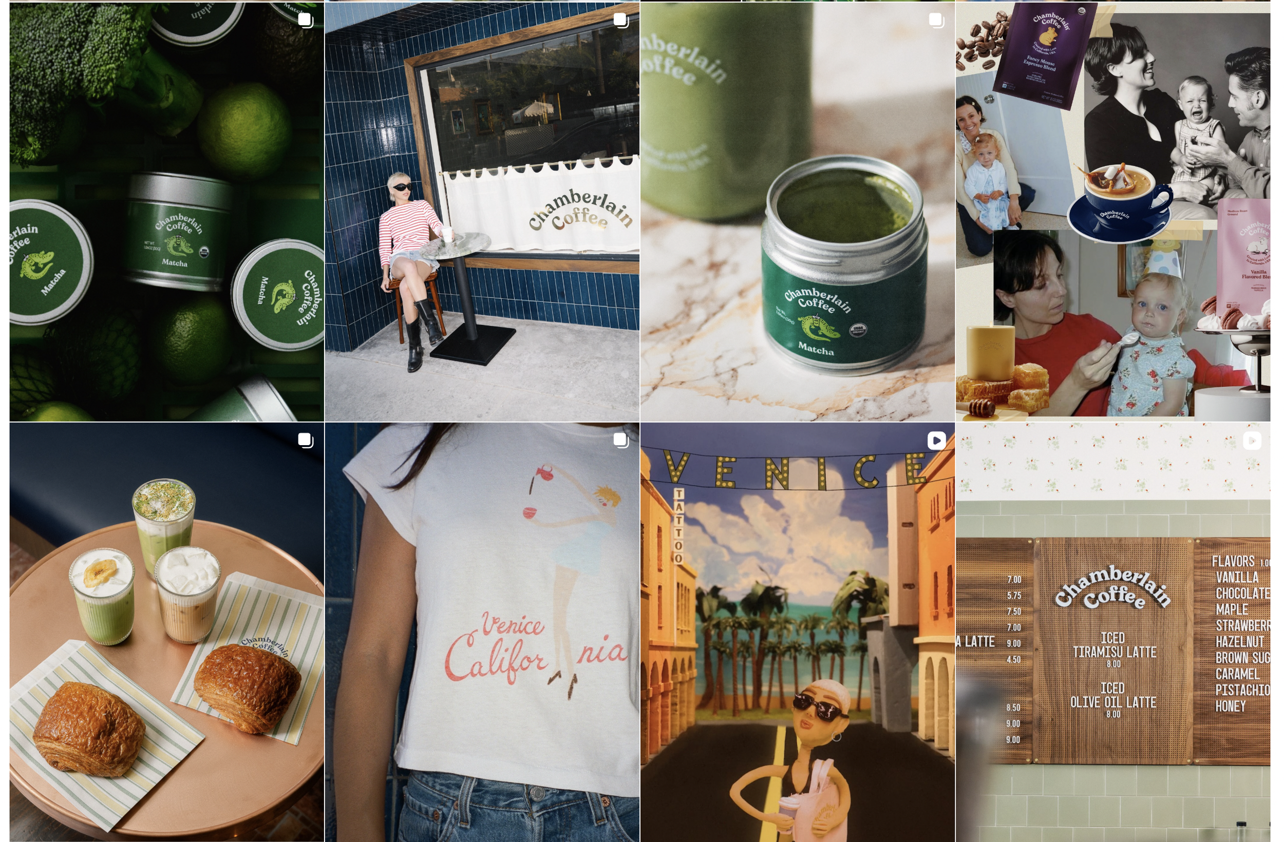 Instagram comme vitrine de contenu de marque pour une marque lifestyle