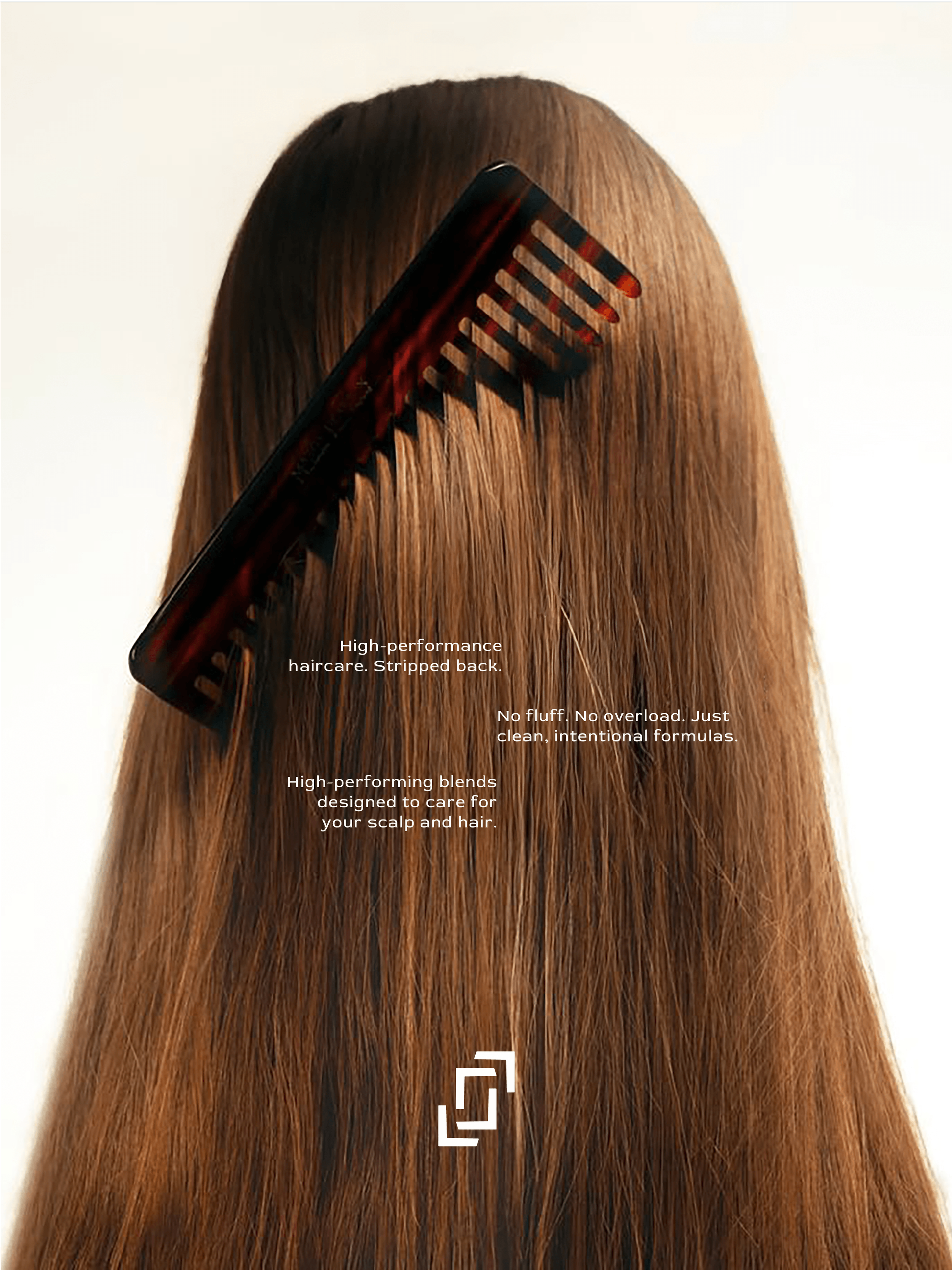 Design de visuels pour marque de haircare