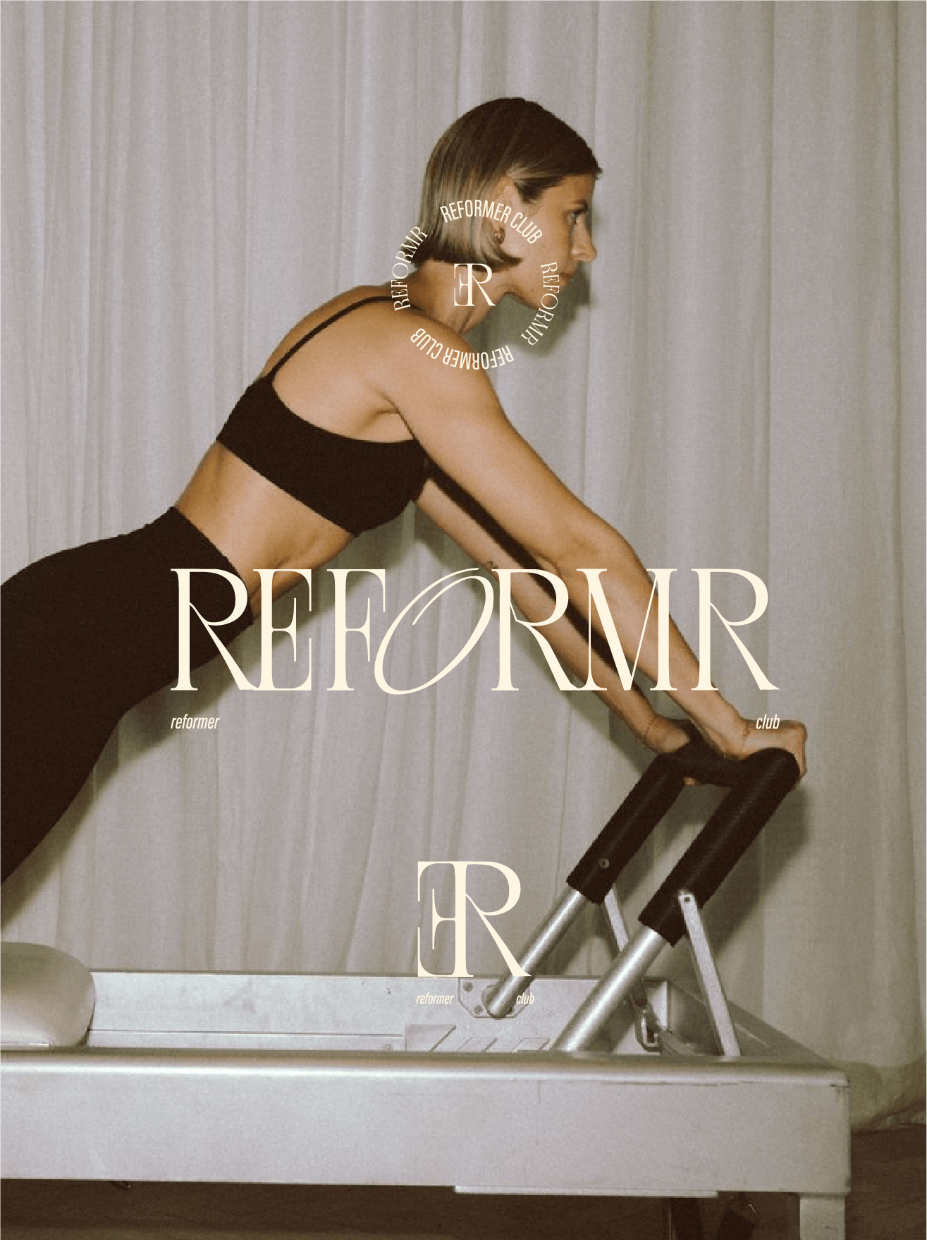 Branding complet pour un studio de pilates reformer premium