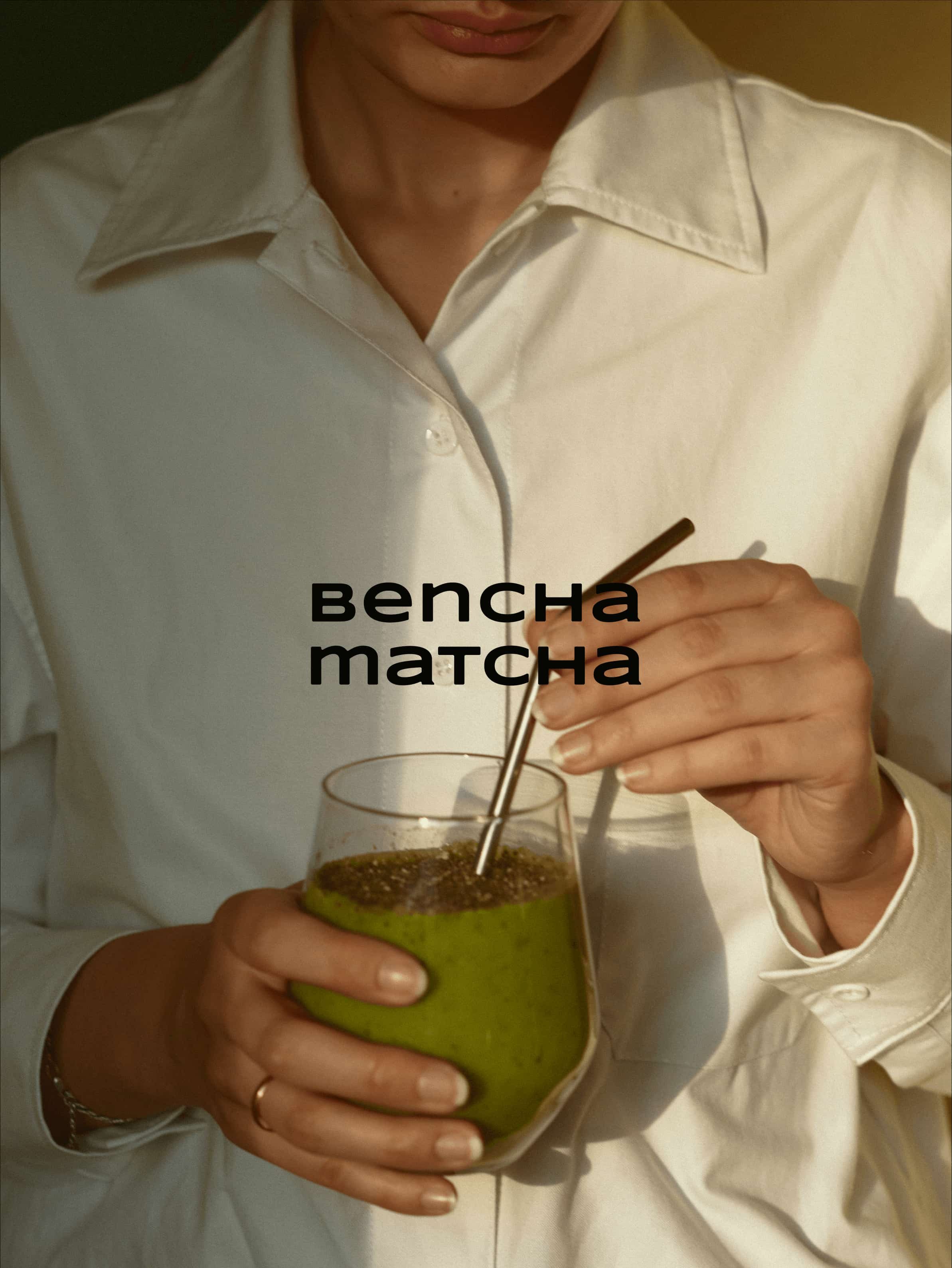 Logo et identité visuelle sur-mesure pour une marque lifestyle de thé matcha