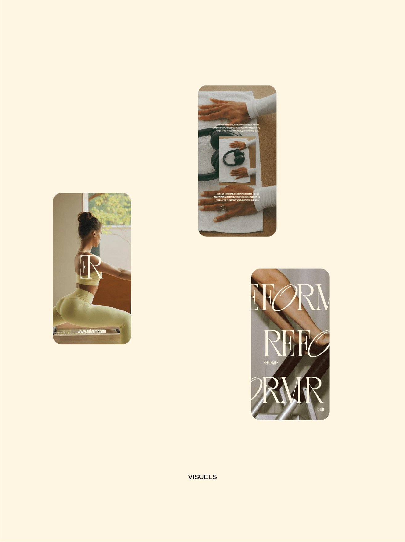 Branding complet pour un studio de pilates reformer