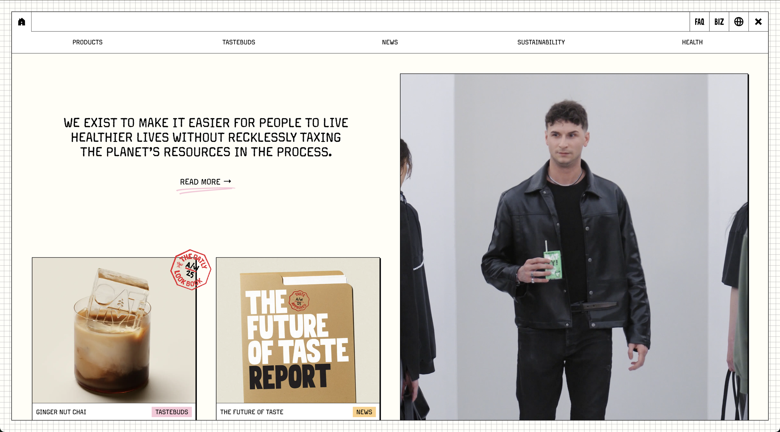 Site internet de la marque Oatly