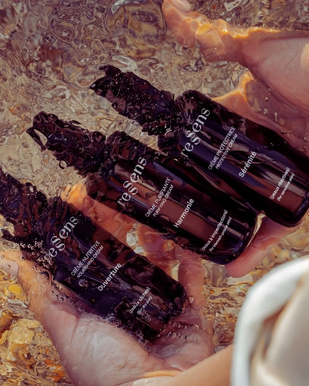Design de packaging pour marque de cosmétiques premium