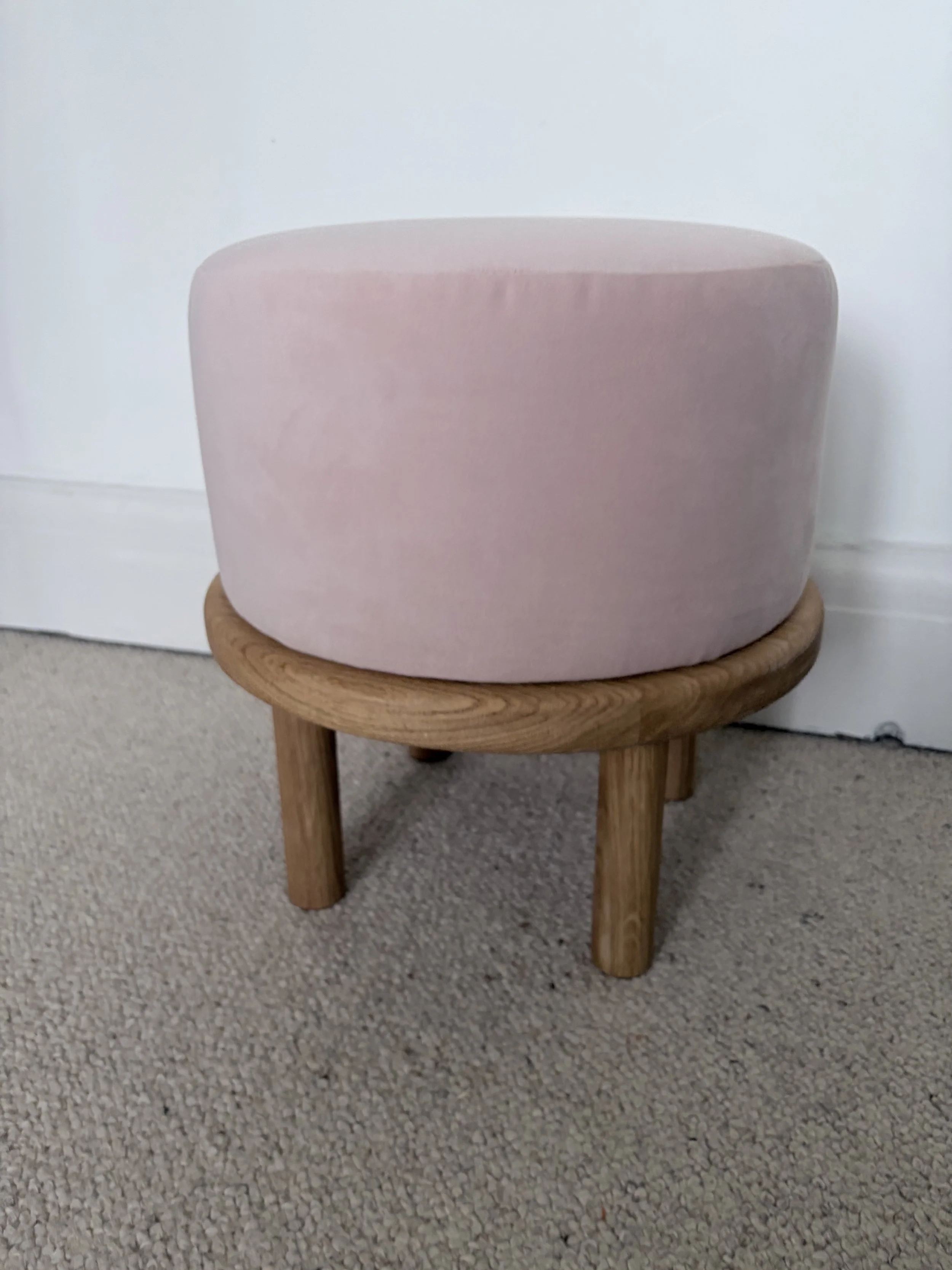 'Chunky' Deep Upholstered Footstool