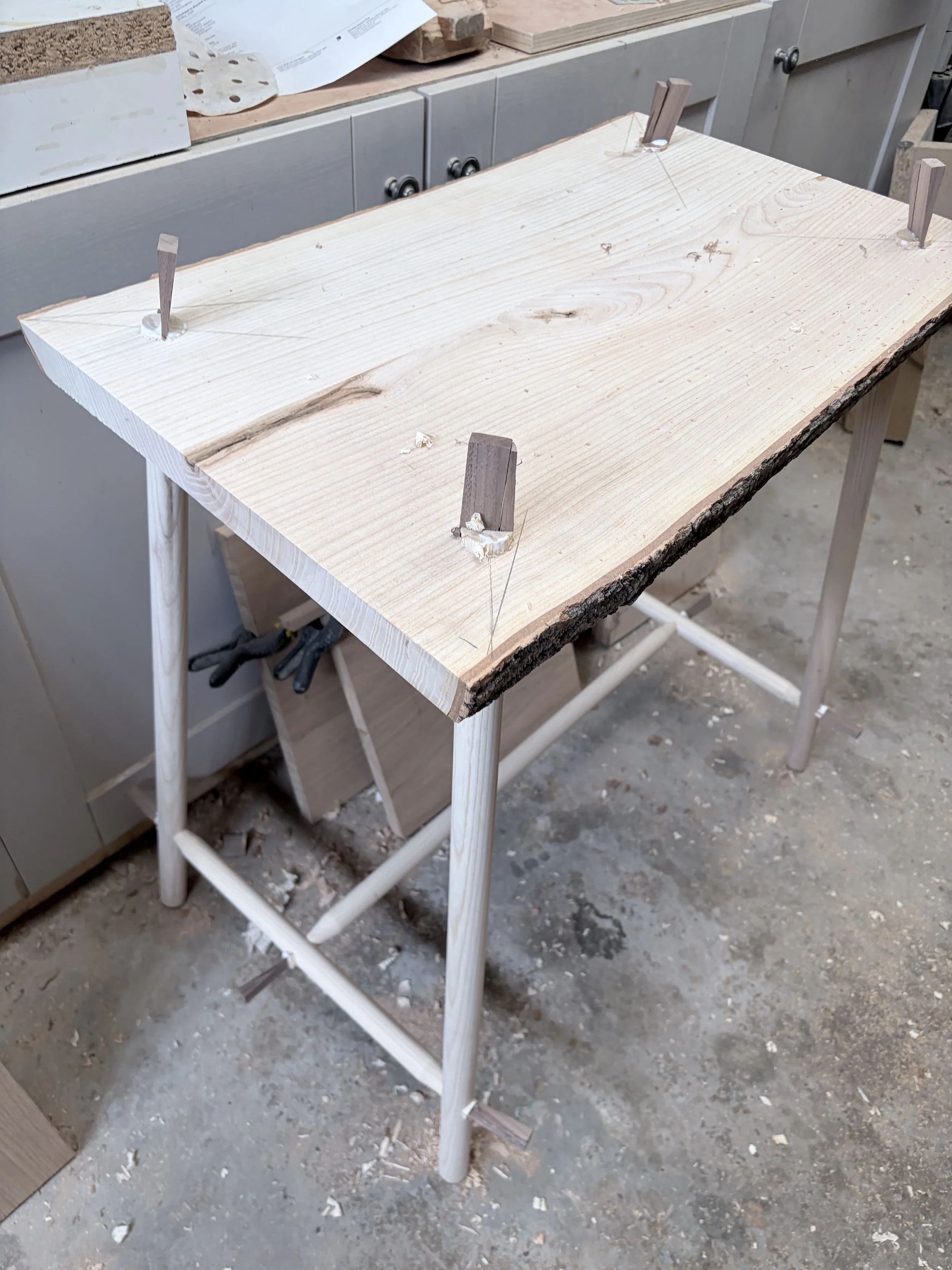 Live edge Hall Table