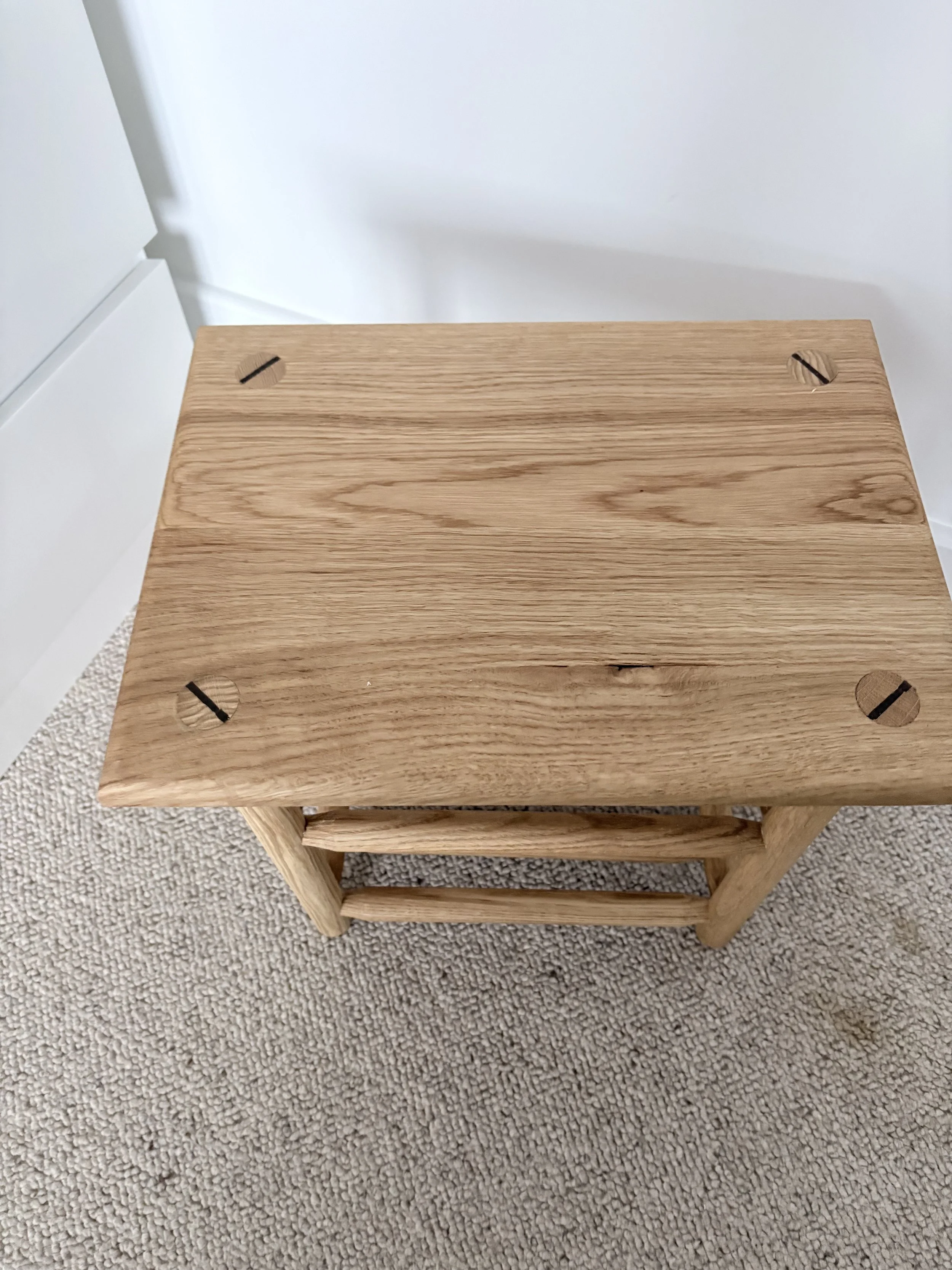 bench with storage underneath