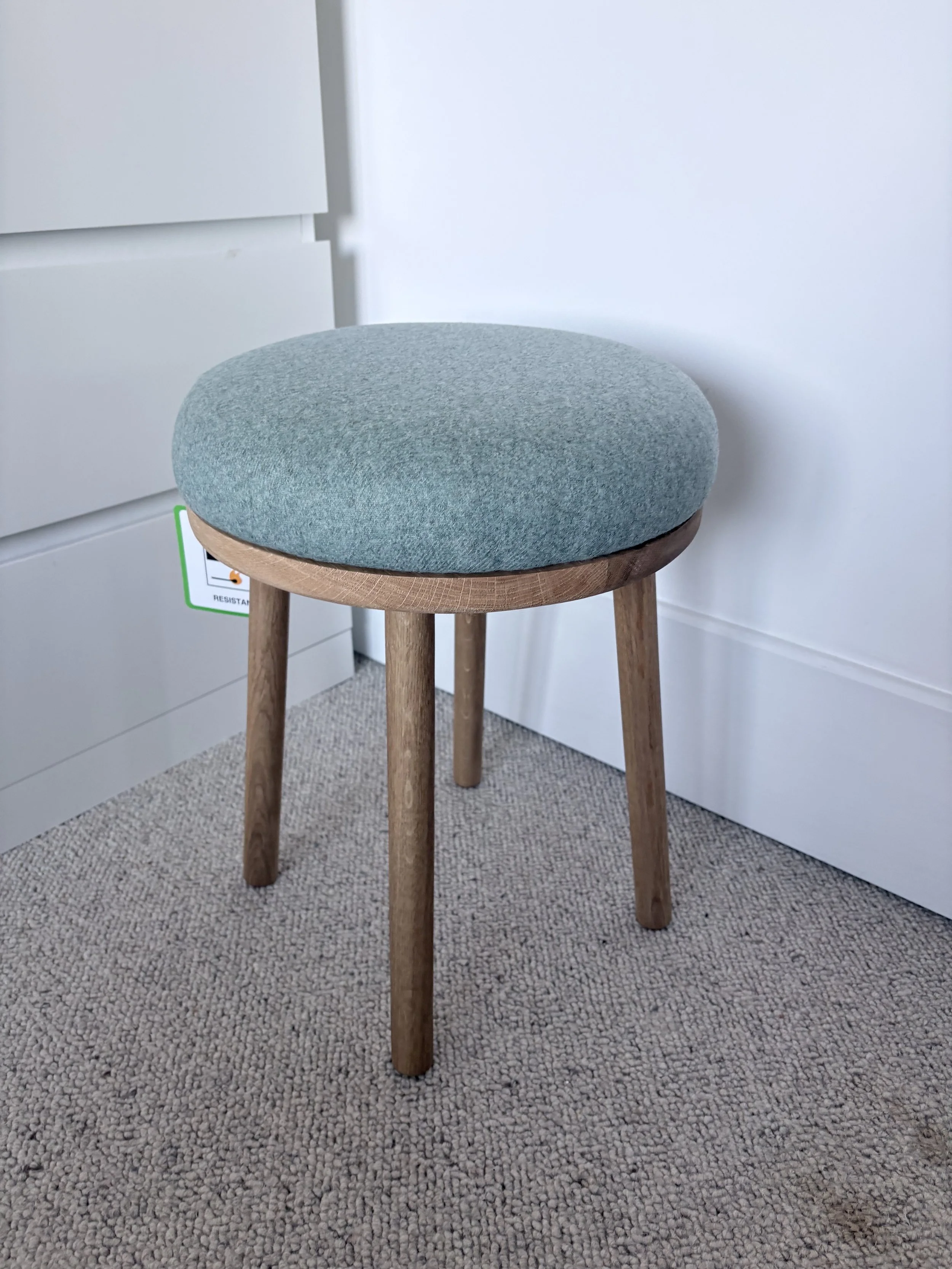 Woollen Piano Stool