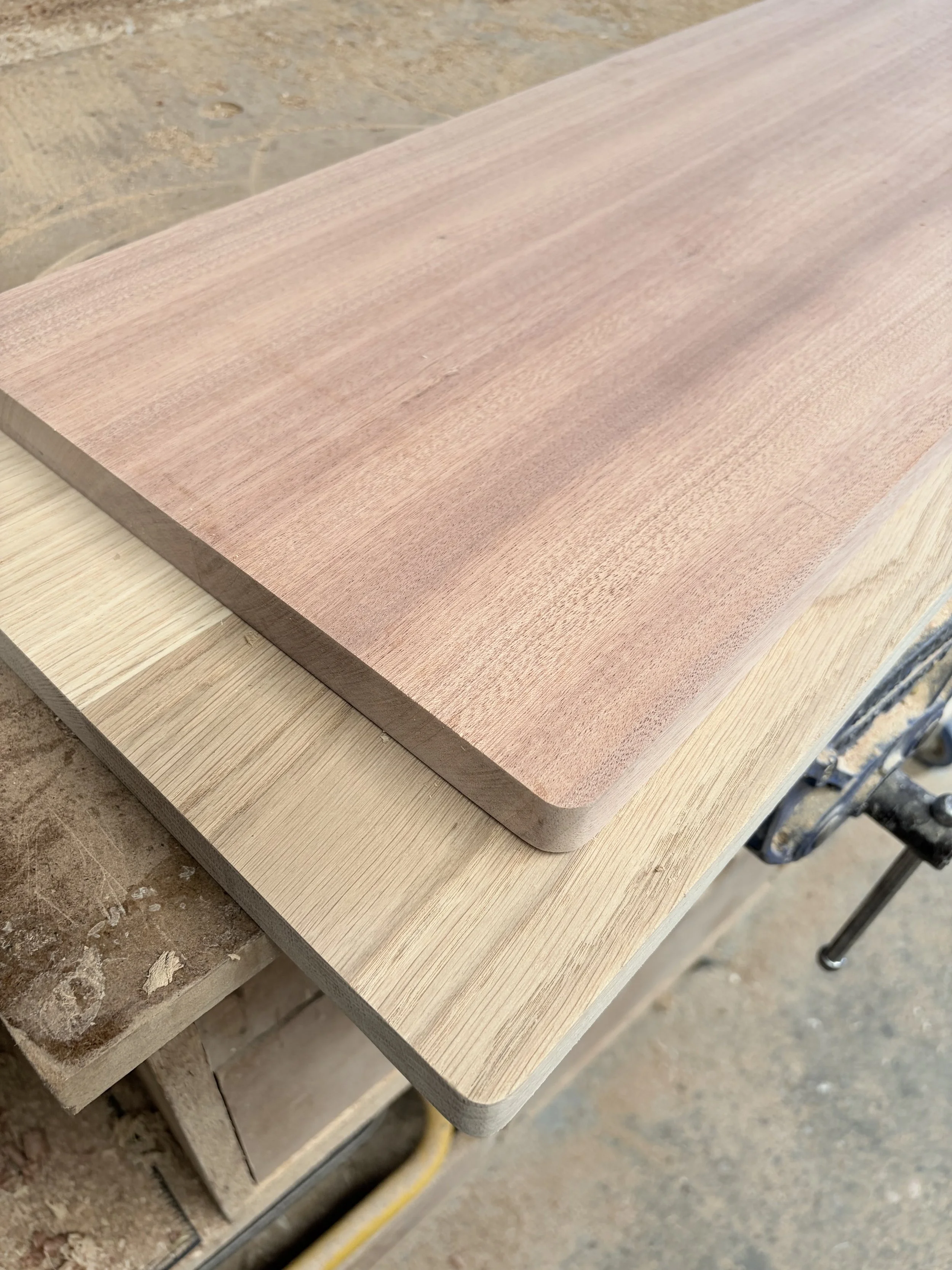 Oak and Mahogany