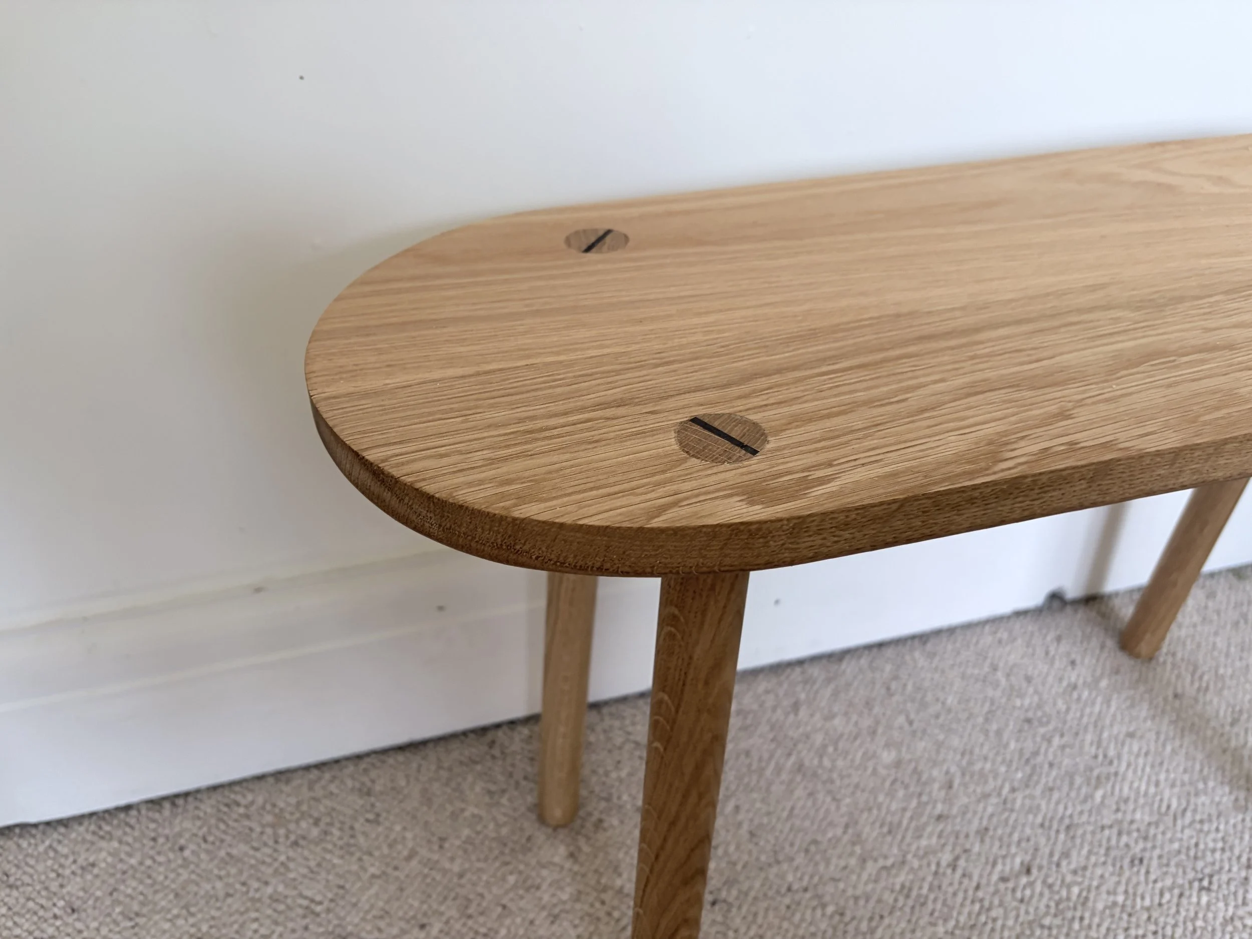 light oak bench dining table