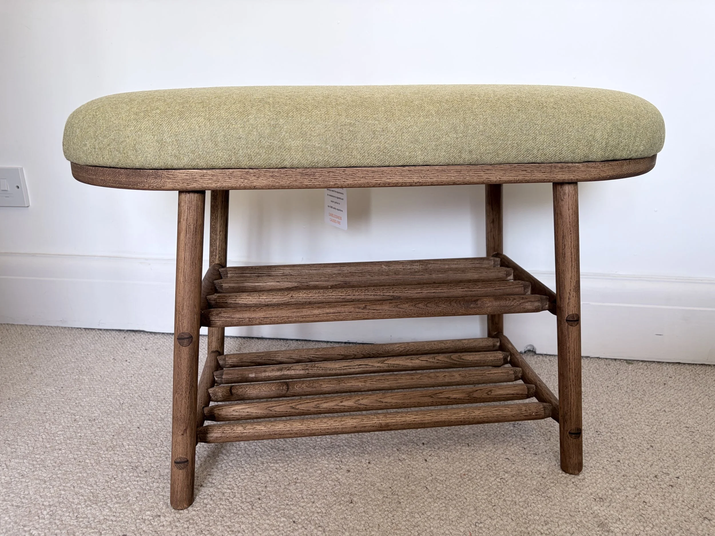 shoe storage bench 90cm wide