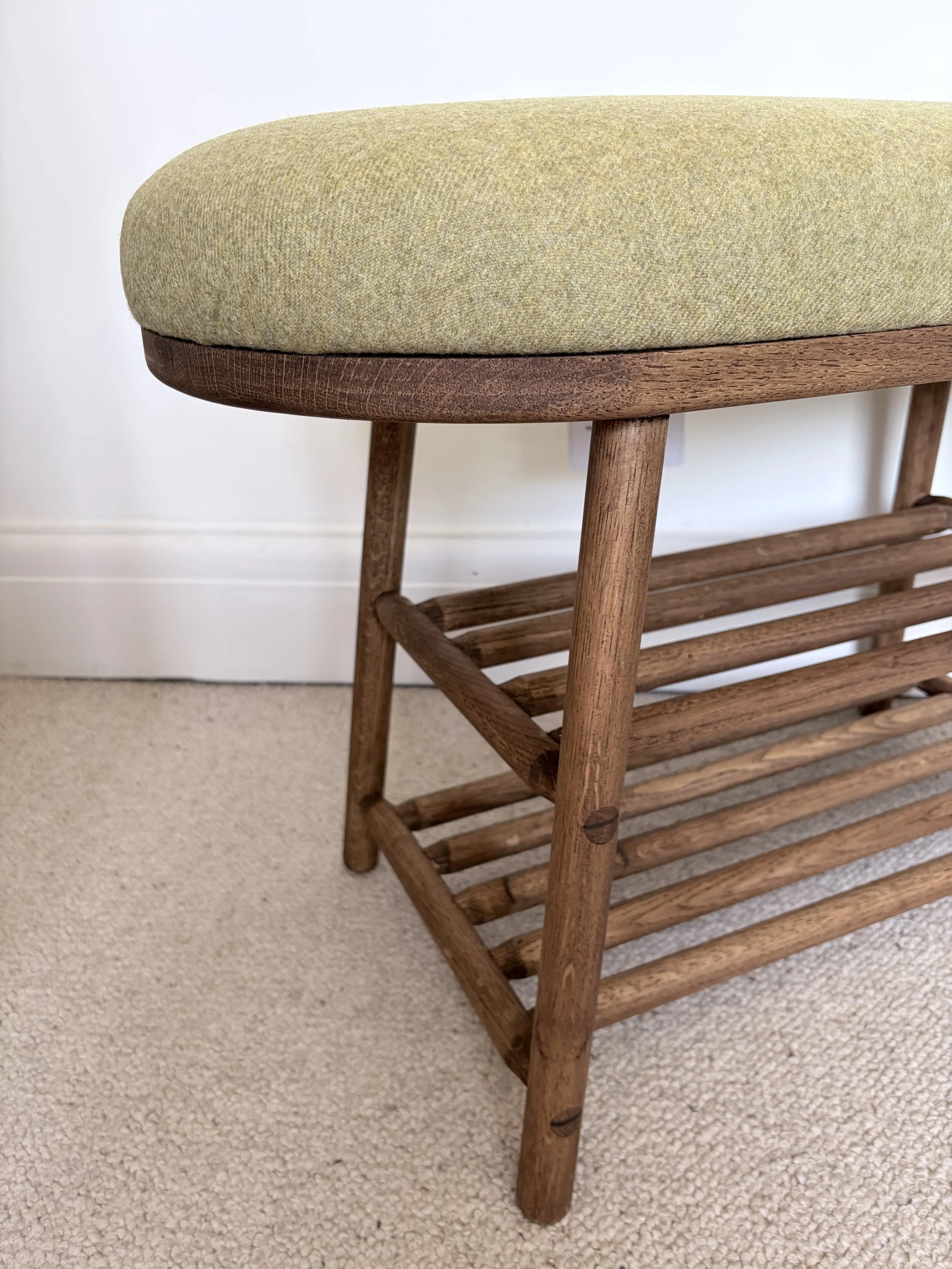 bench with shoe storage