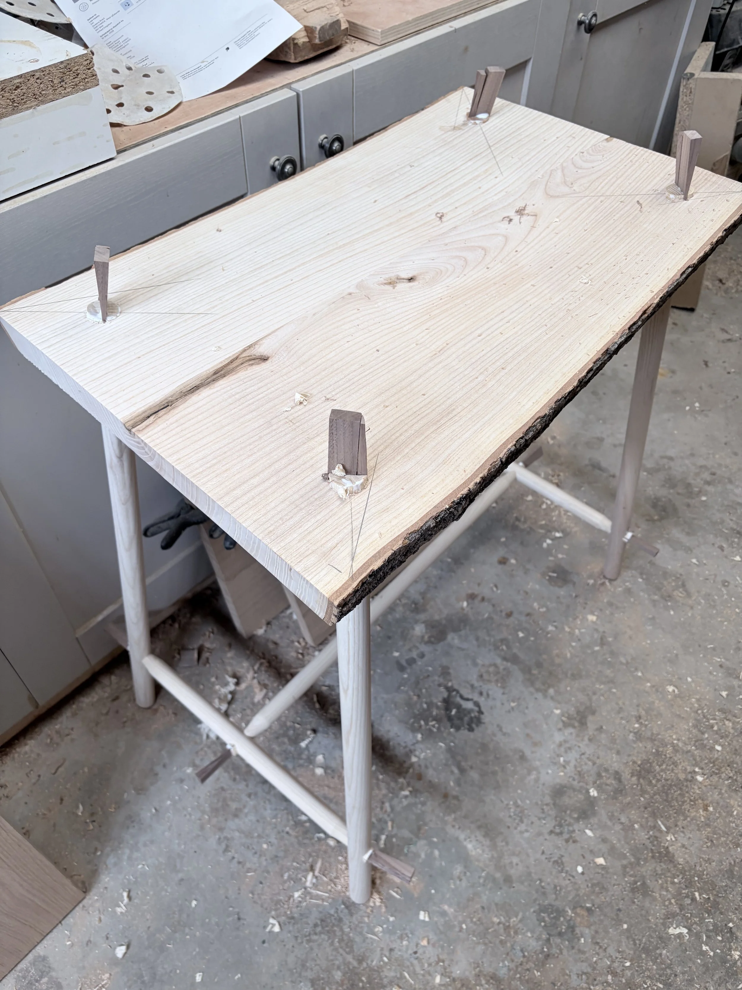 Rustic Live edge coffee table uk