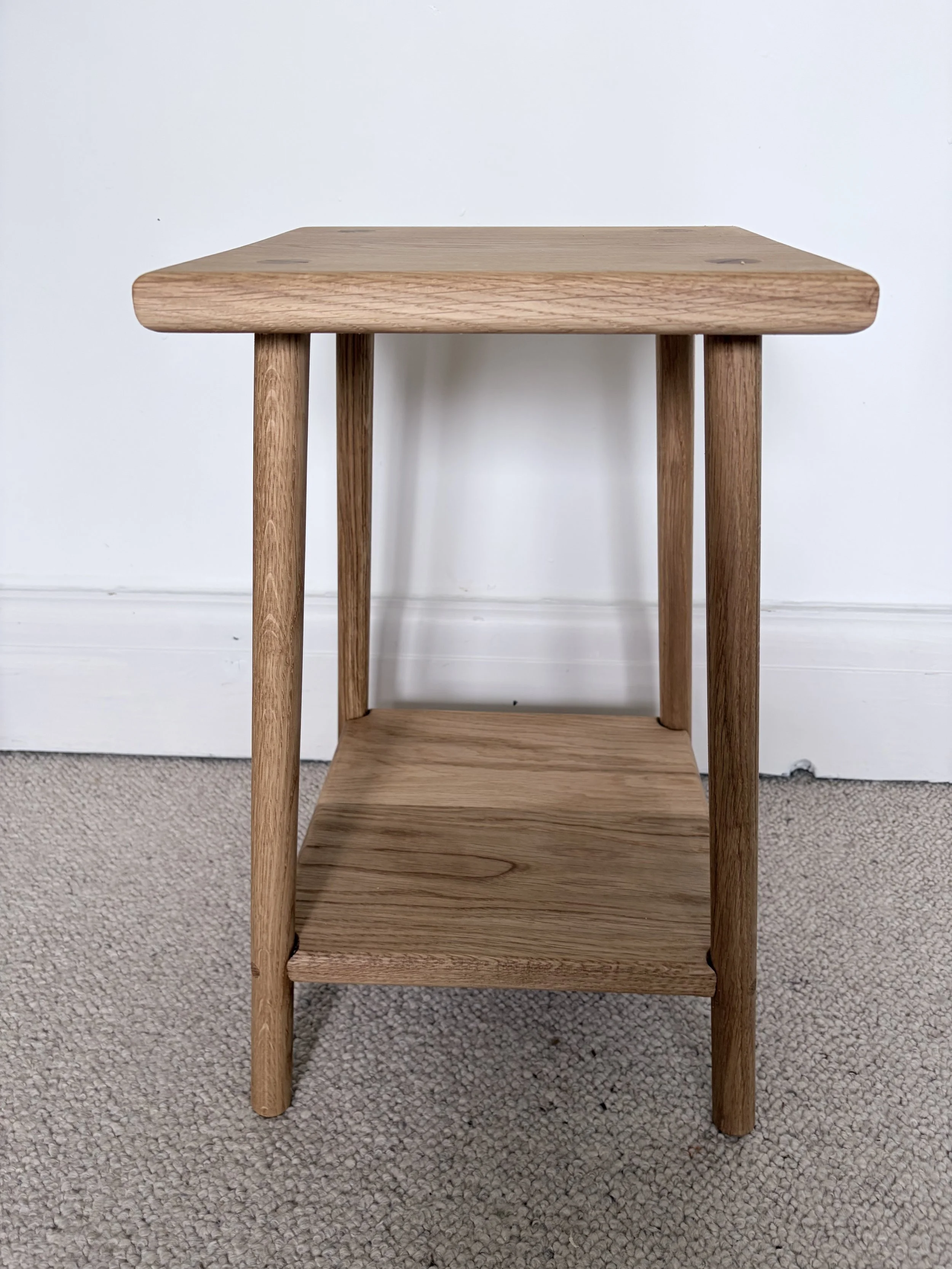 wood side table for living room