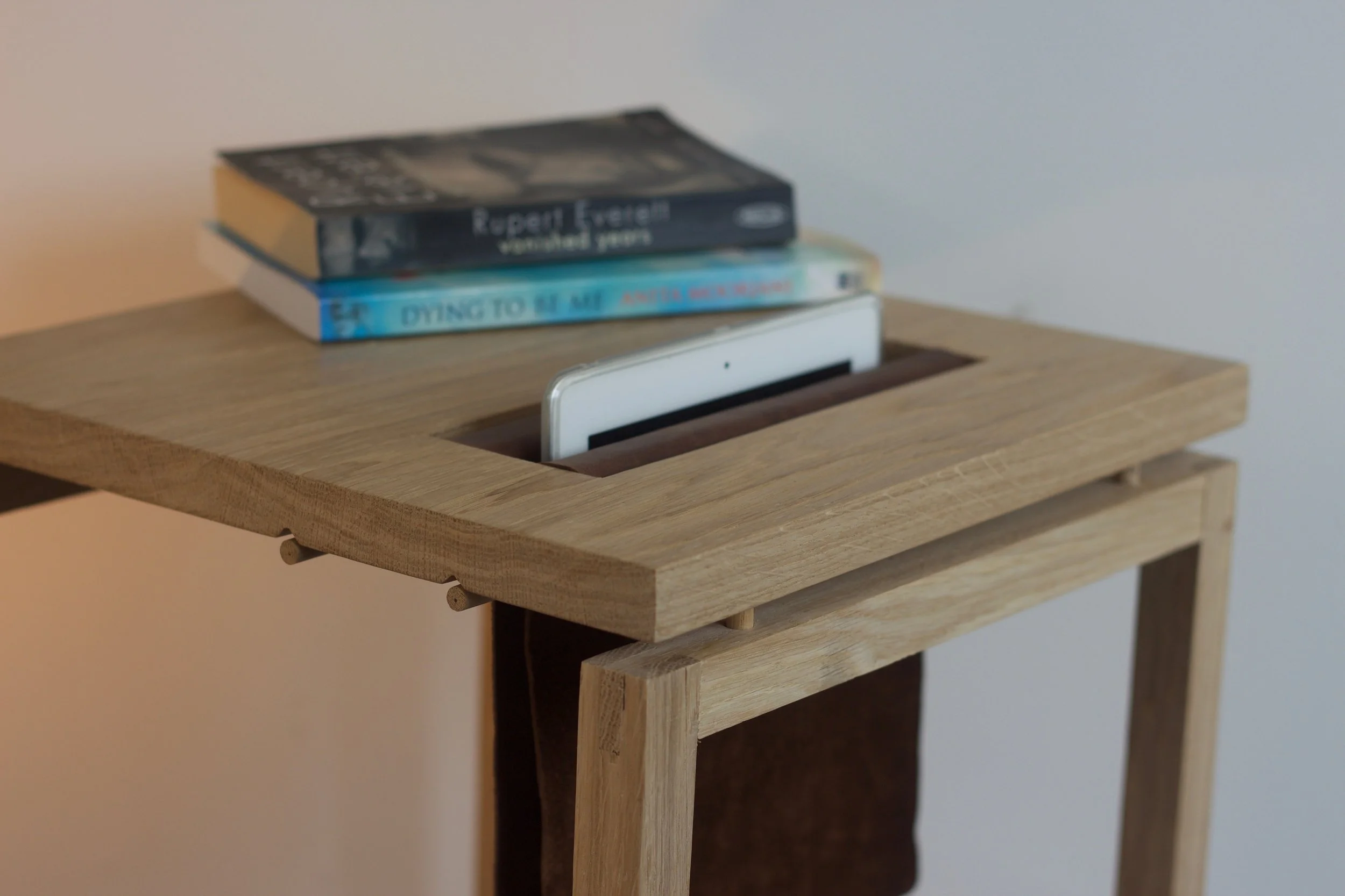 hand made bedside tables