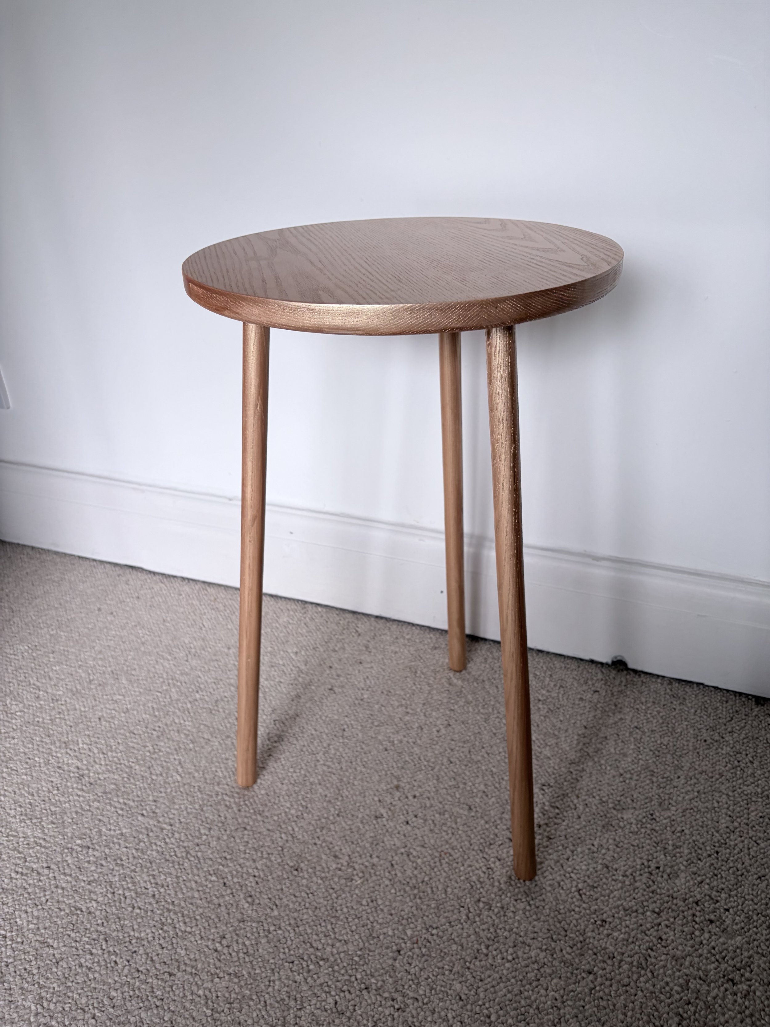 round hand painted table
