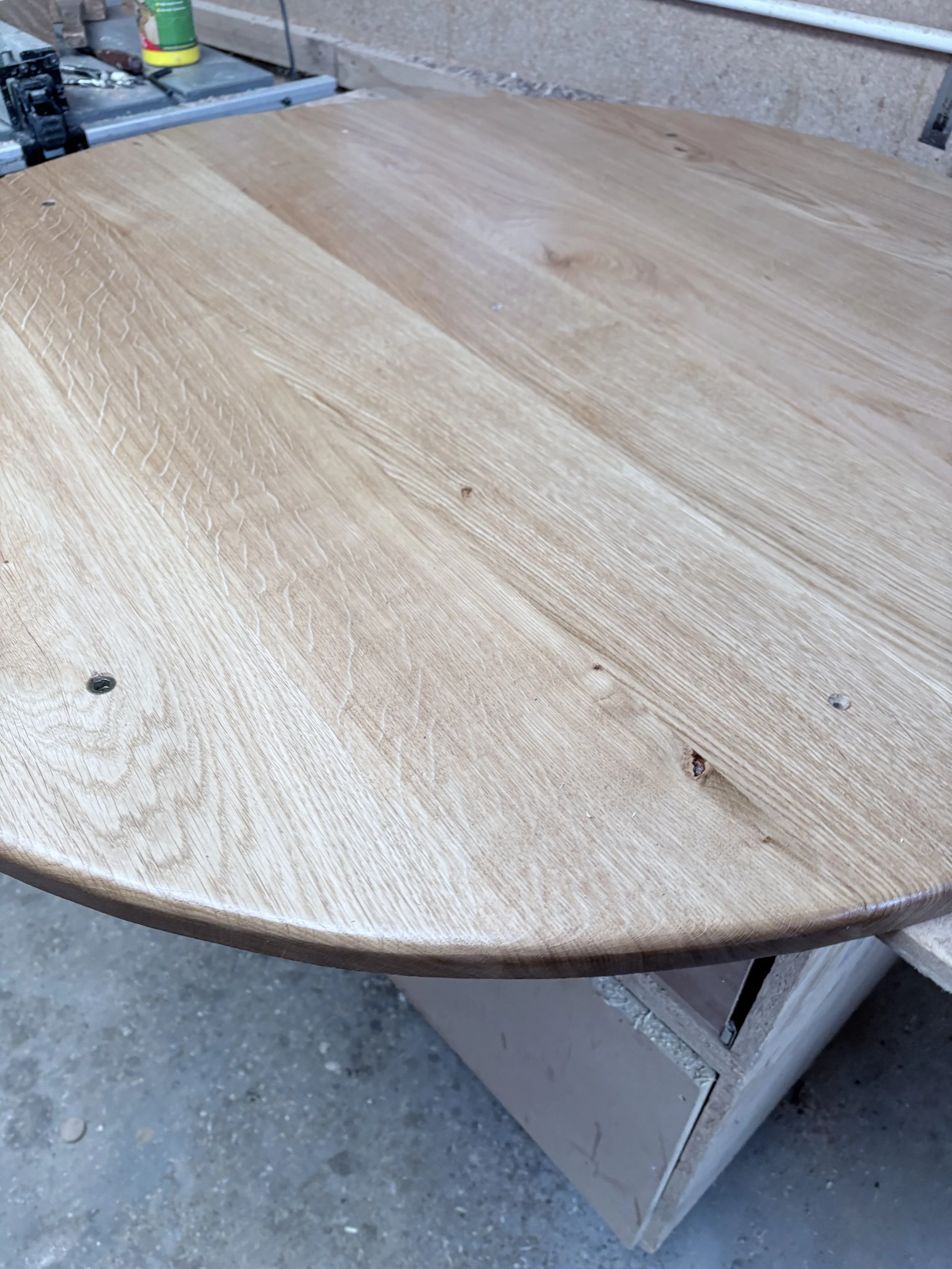 oak table tops cut to size